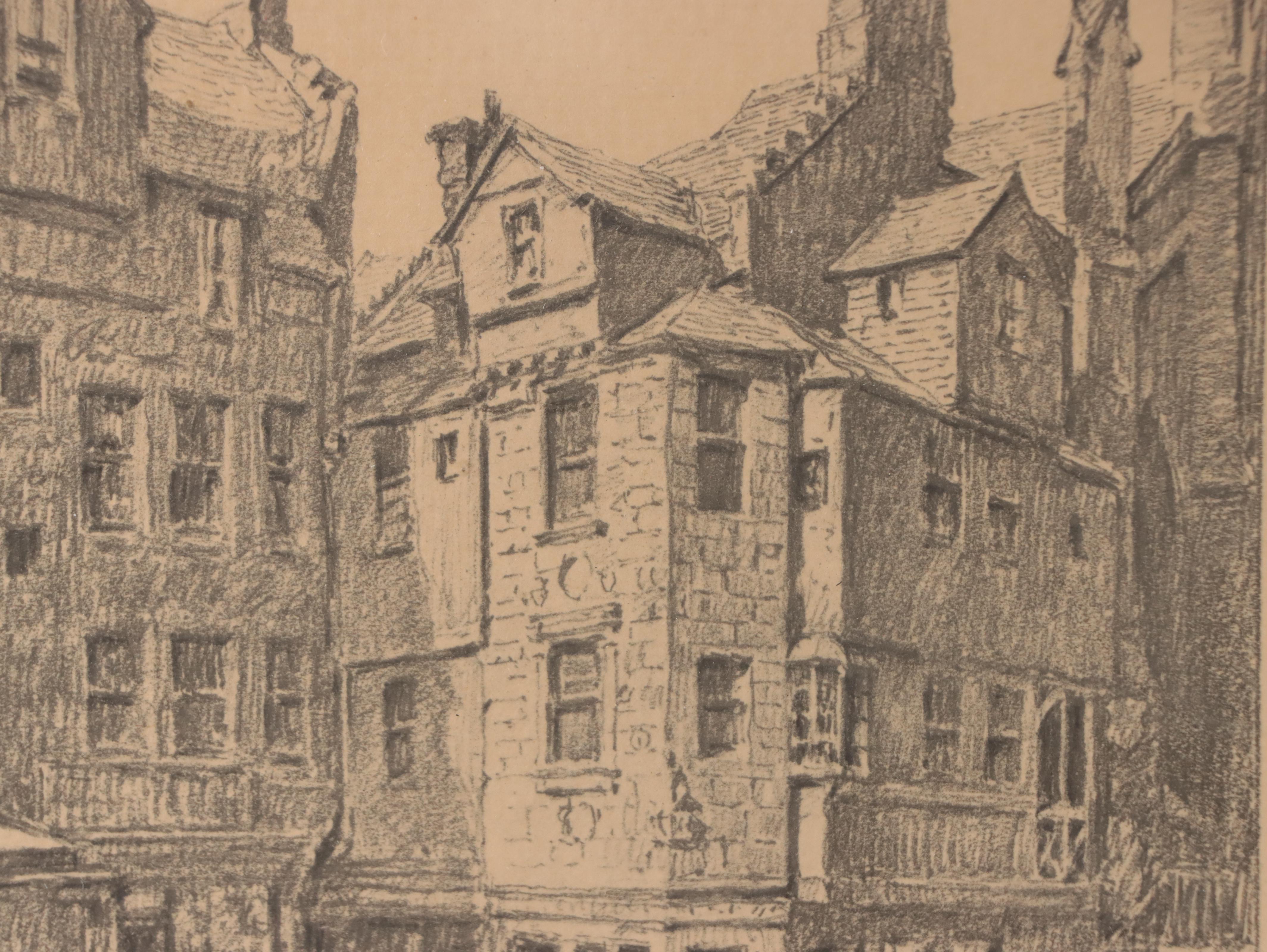 Architectural Prints Including Hand-Colored Engraving "Pantheon, Oxford St."