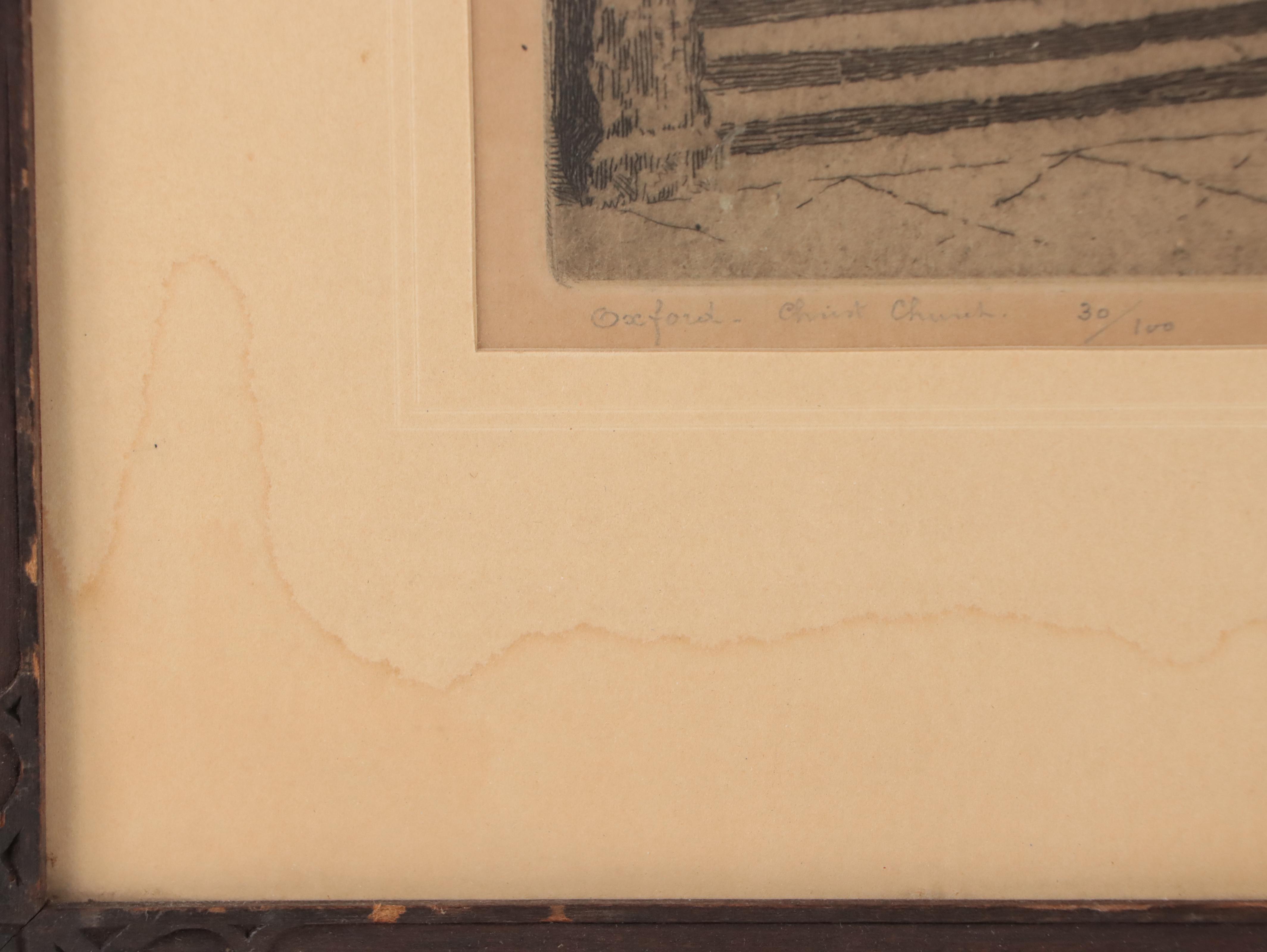 Architectural Prints Including Hand-Colored Engraving "Pantheon, Oxford St."