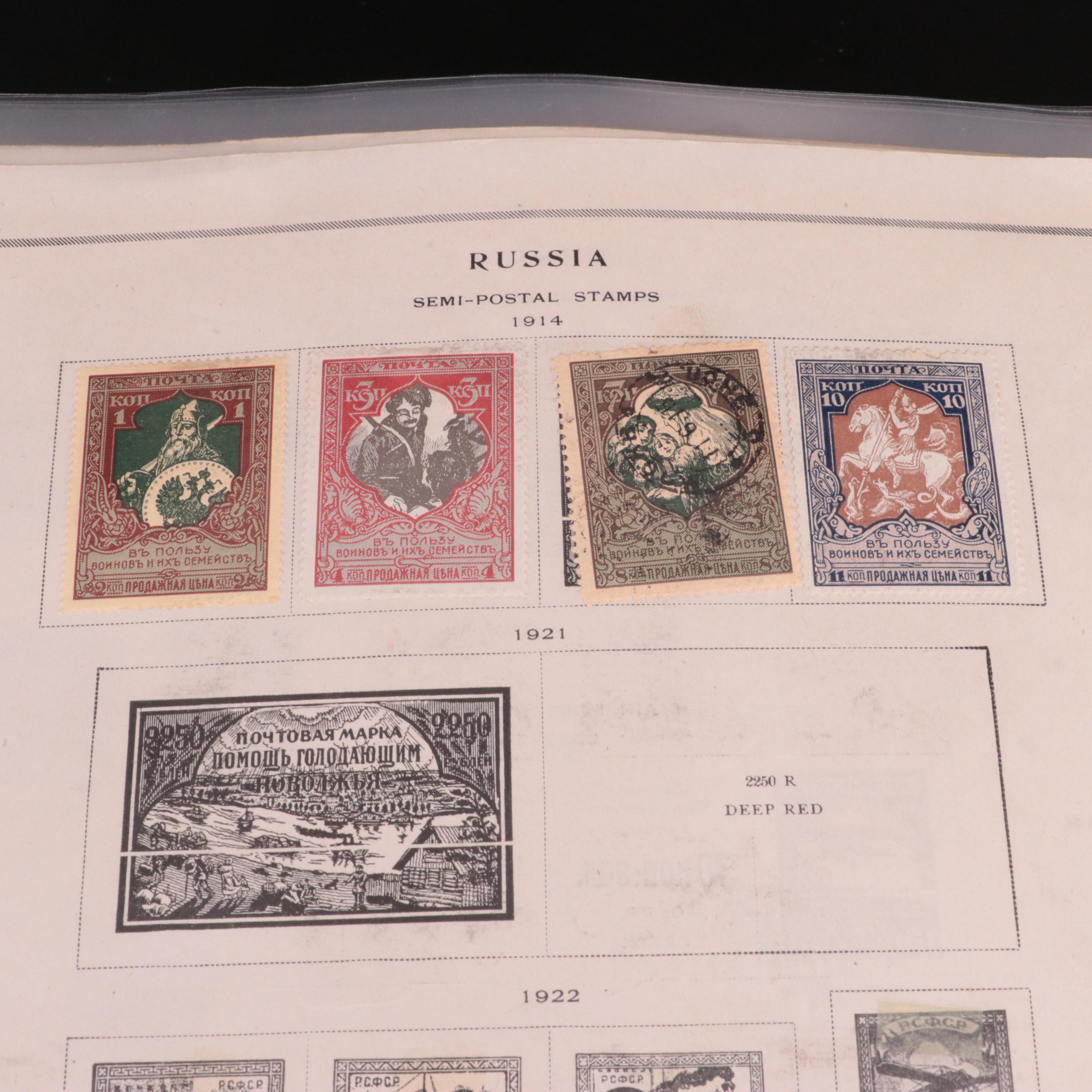 Album of Russian Postage Stamps, 1875 to 1985