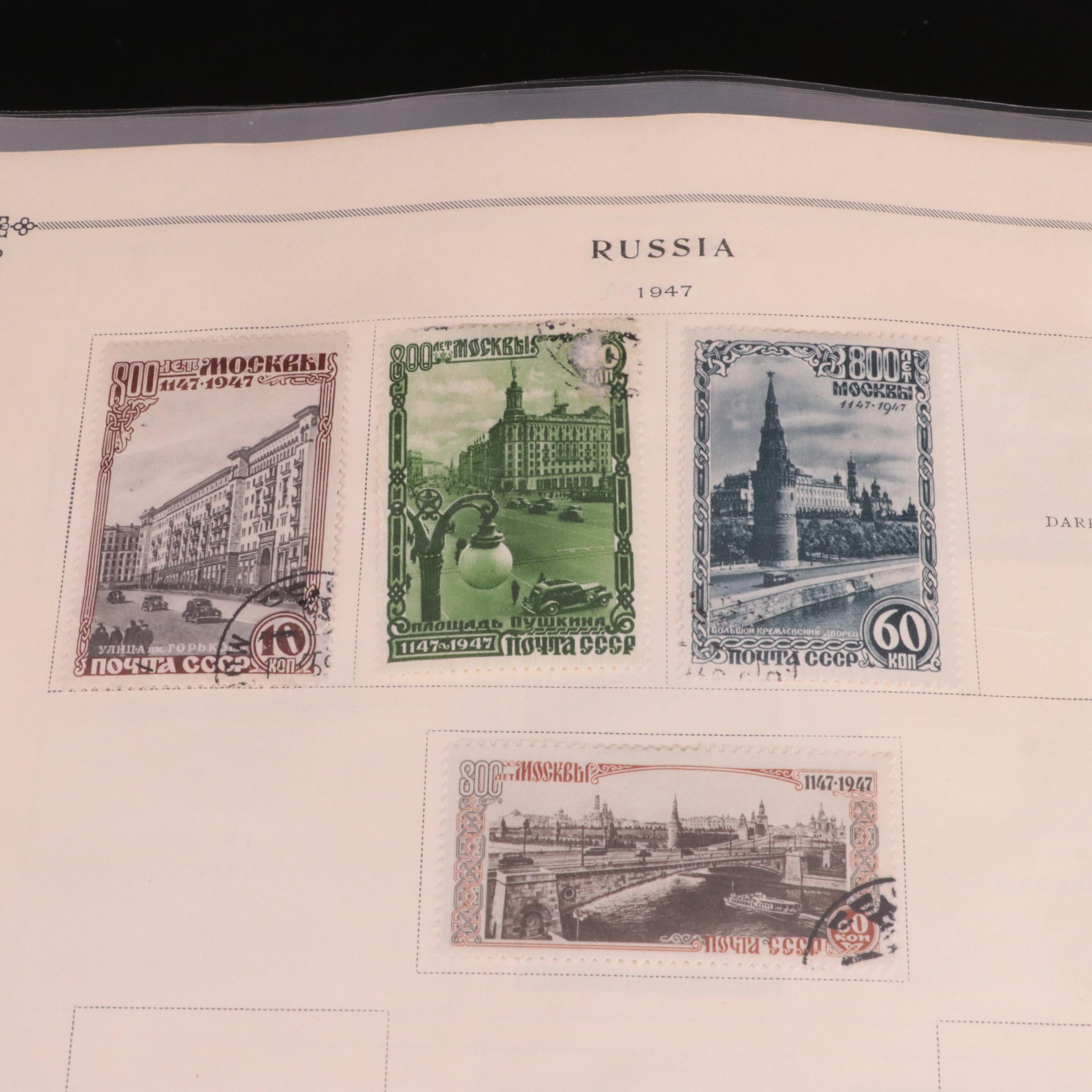 Album of Russian Postage Stamps, 1875 to 1985