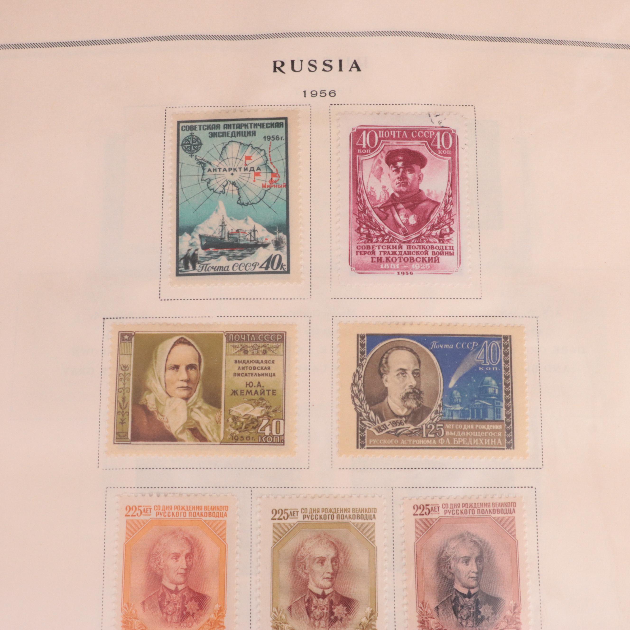 Album of Russian Postage Stamps, 1875 to 1985