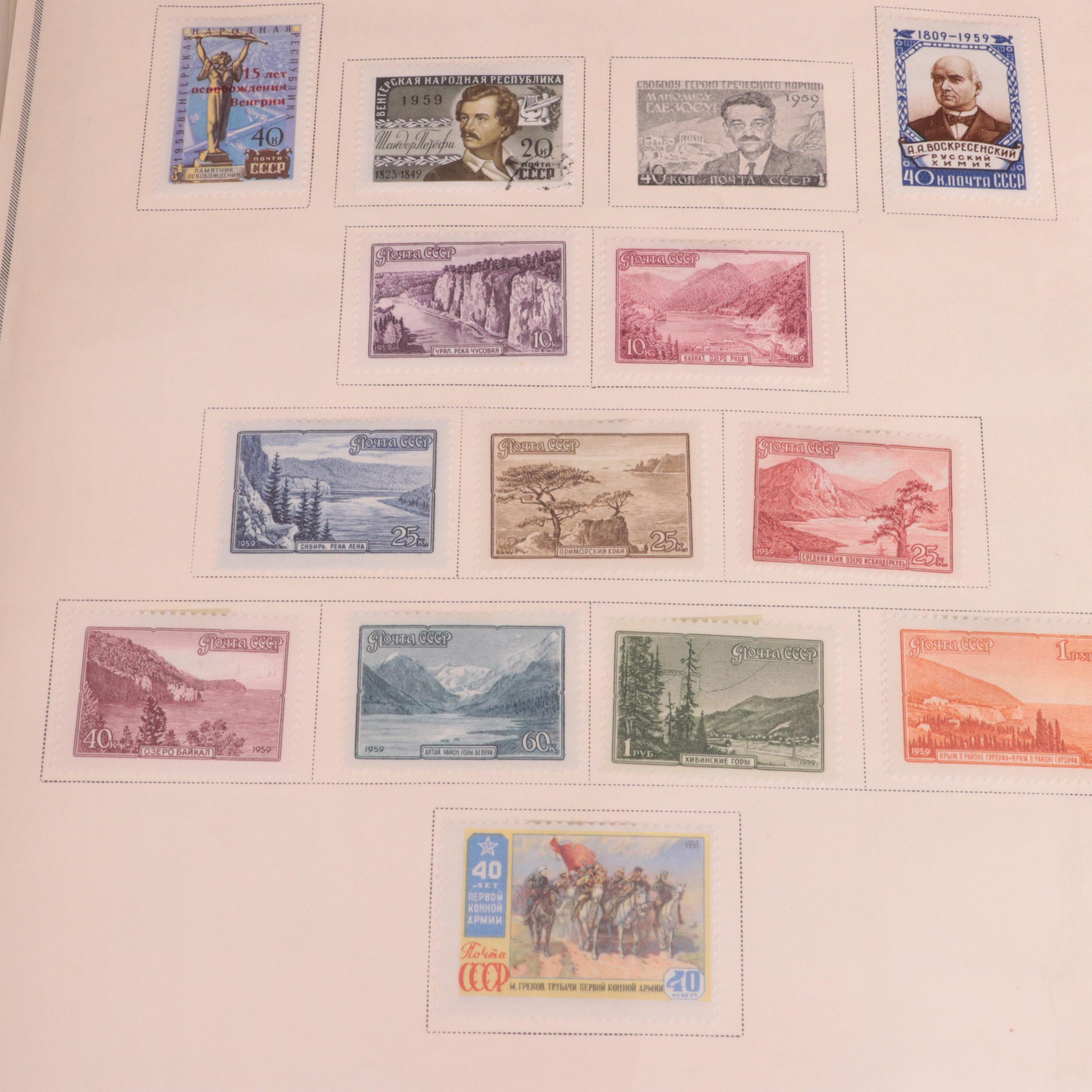 Album of Russian Postage Stamps, 1875 to 1985
