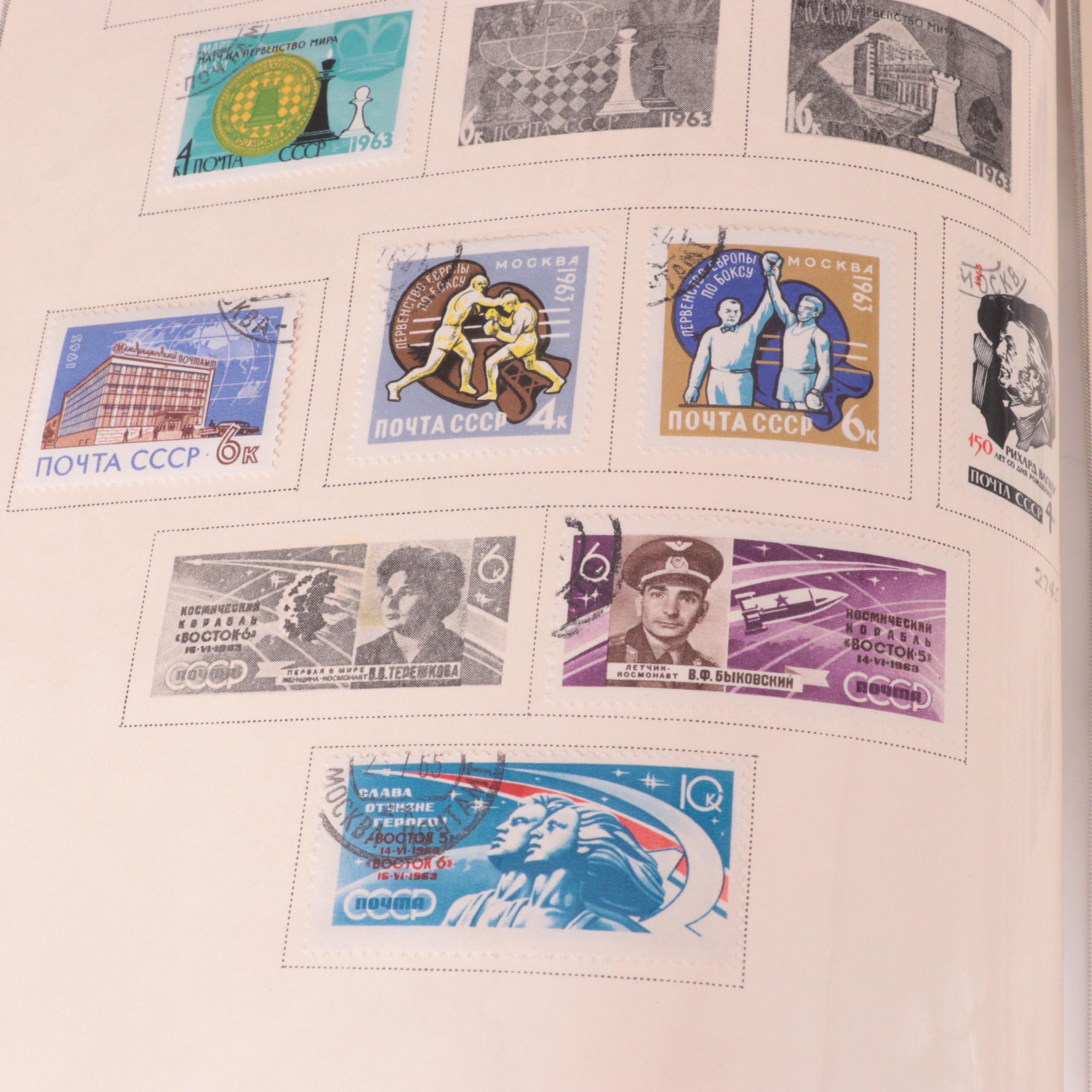 Album of Russian Postage Stamps, 1875 to 1985