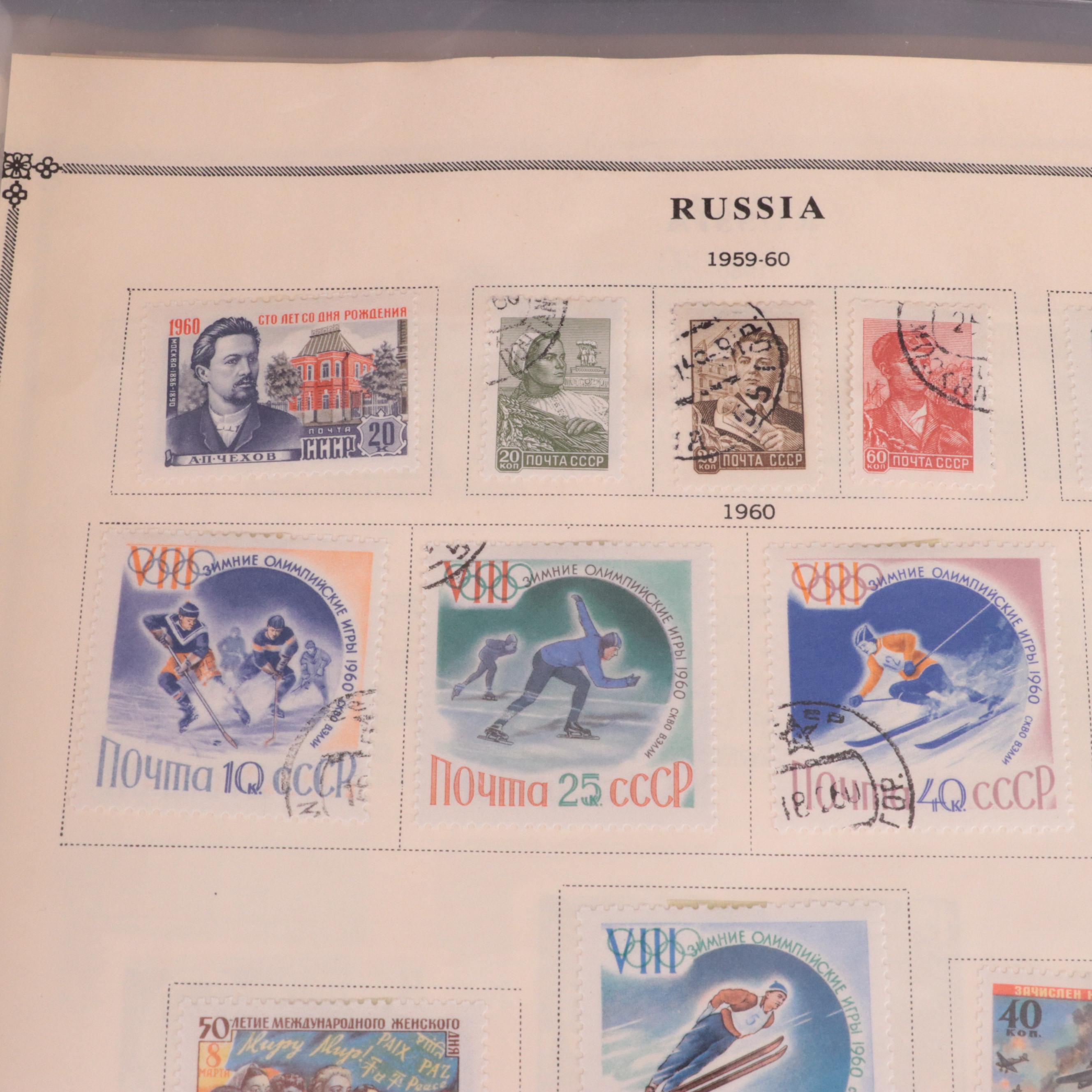 Album of Russian Postage Stamps, 1875 to 1985