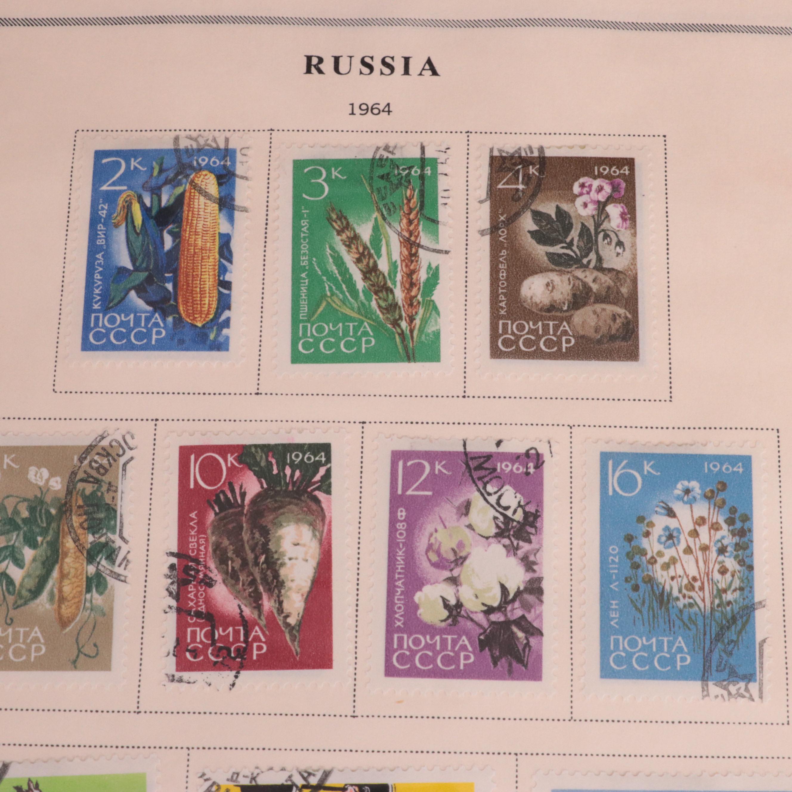 Album of Russian Postage Stamps, 1875 to 1985