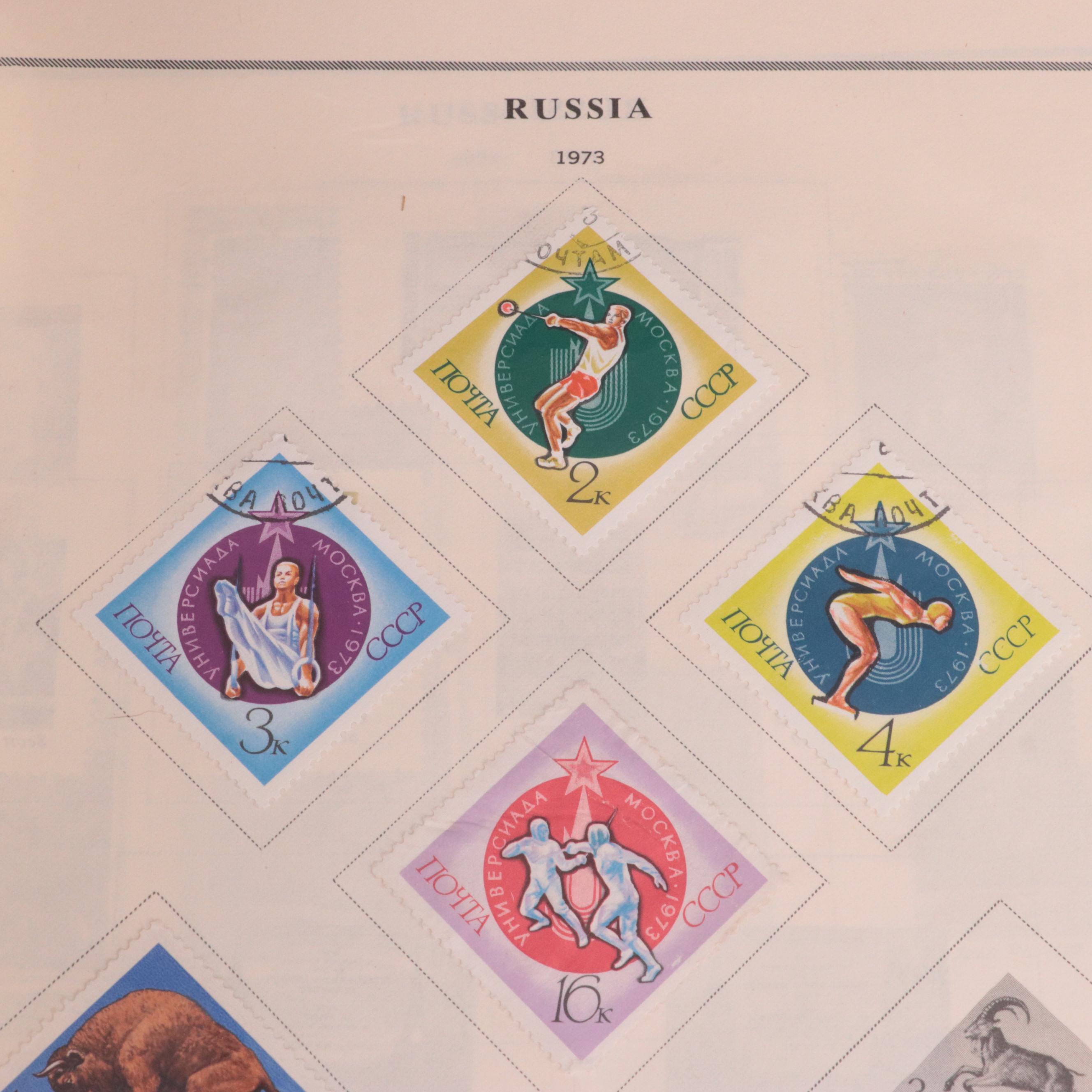 Album of Russian Postage Stamps, 1875 to 1985