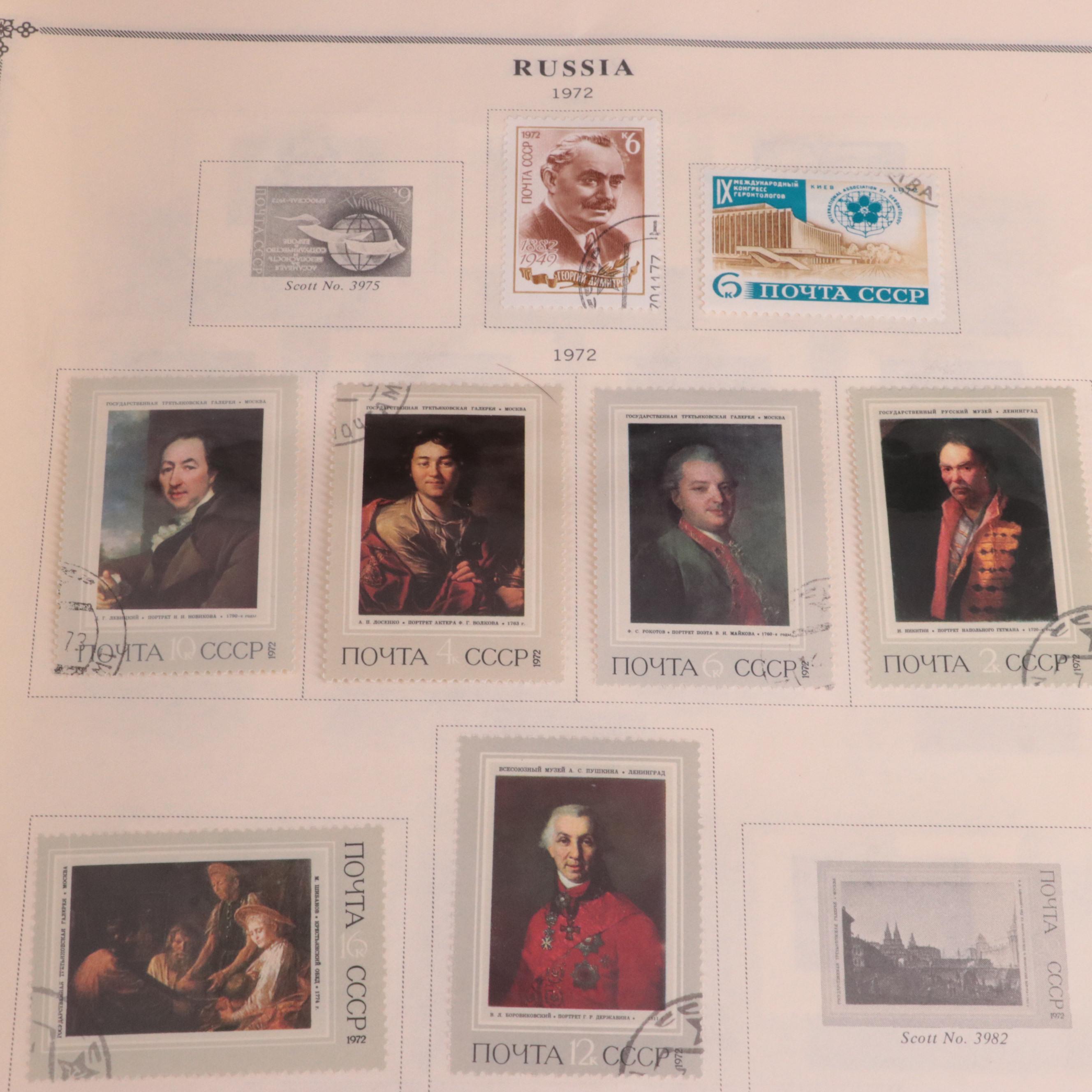 Album of Russian Postage Stamps, 1875 to 1985