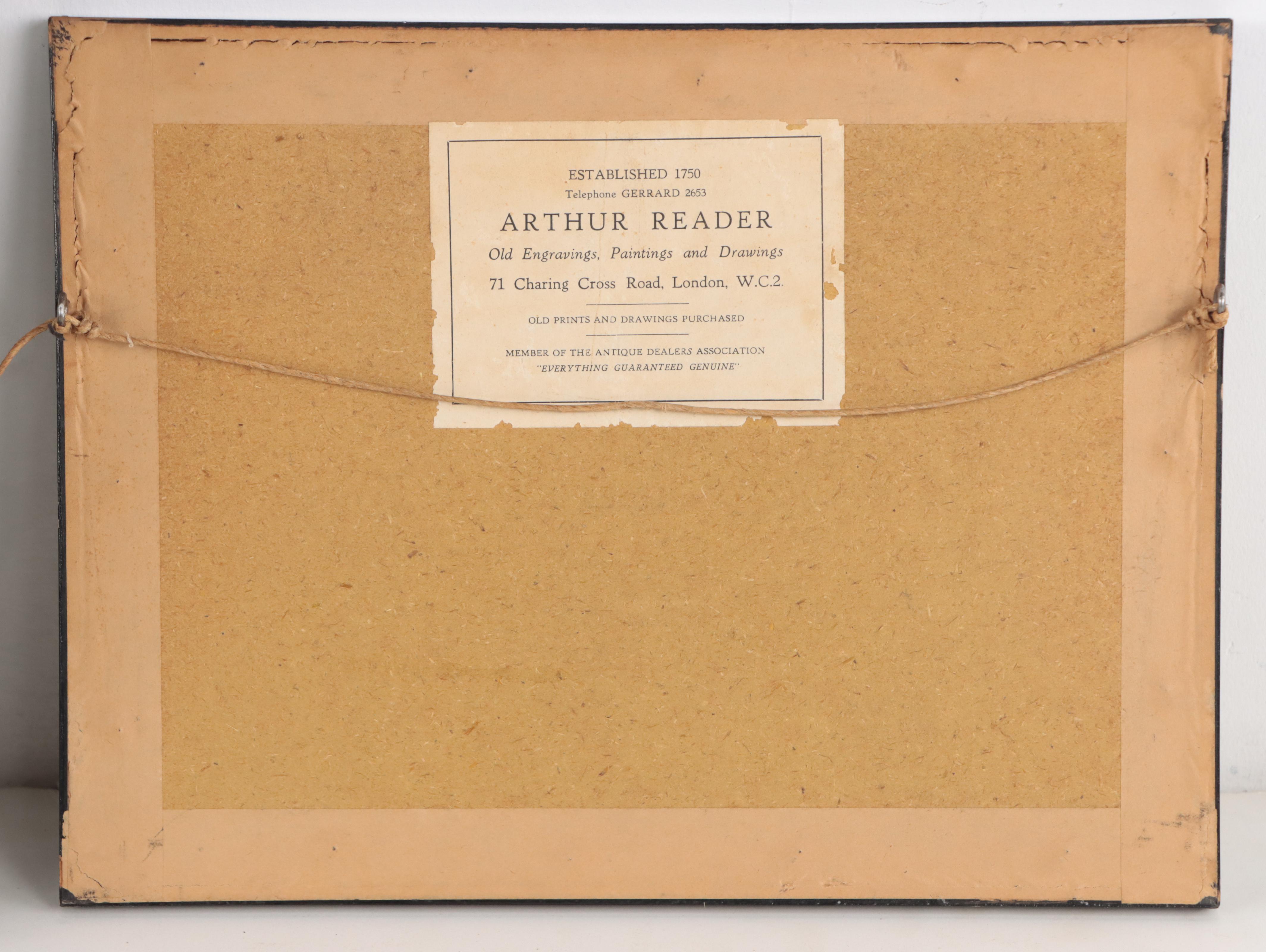 Architectural Prints Including Hand-Colored Engraving "Pantheon, Oxford St."