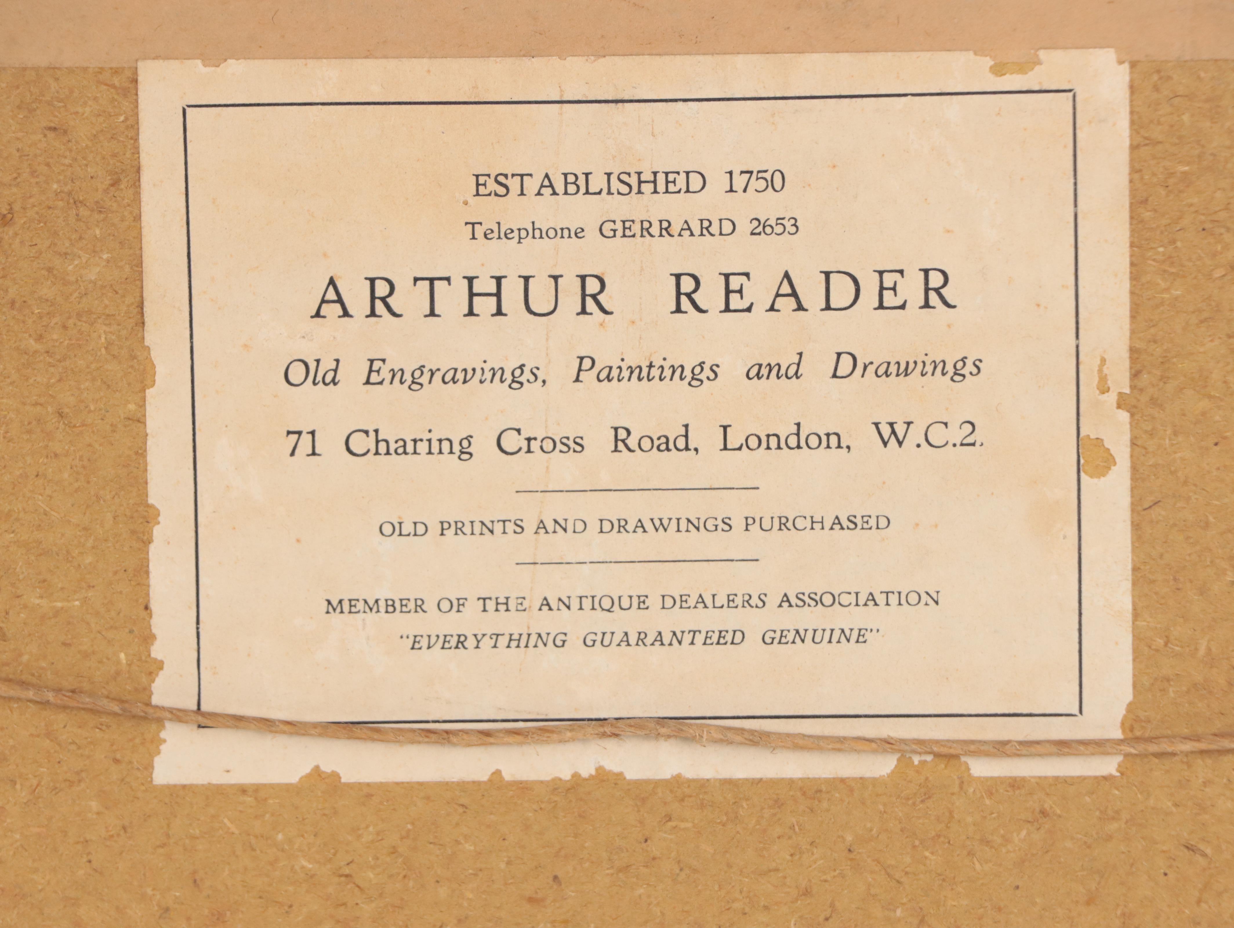 Architectural Prints Including Hand-Colored Engraving "Pantheon, Oxford St."