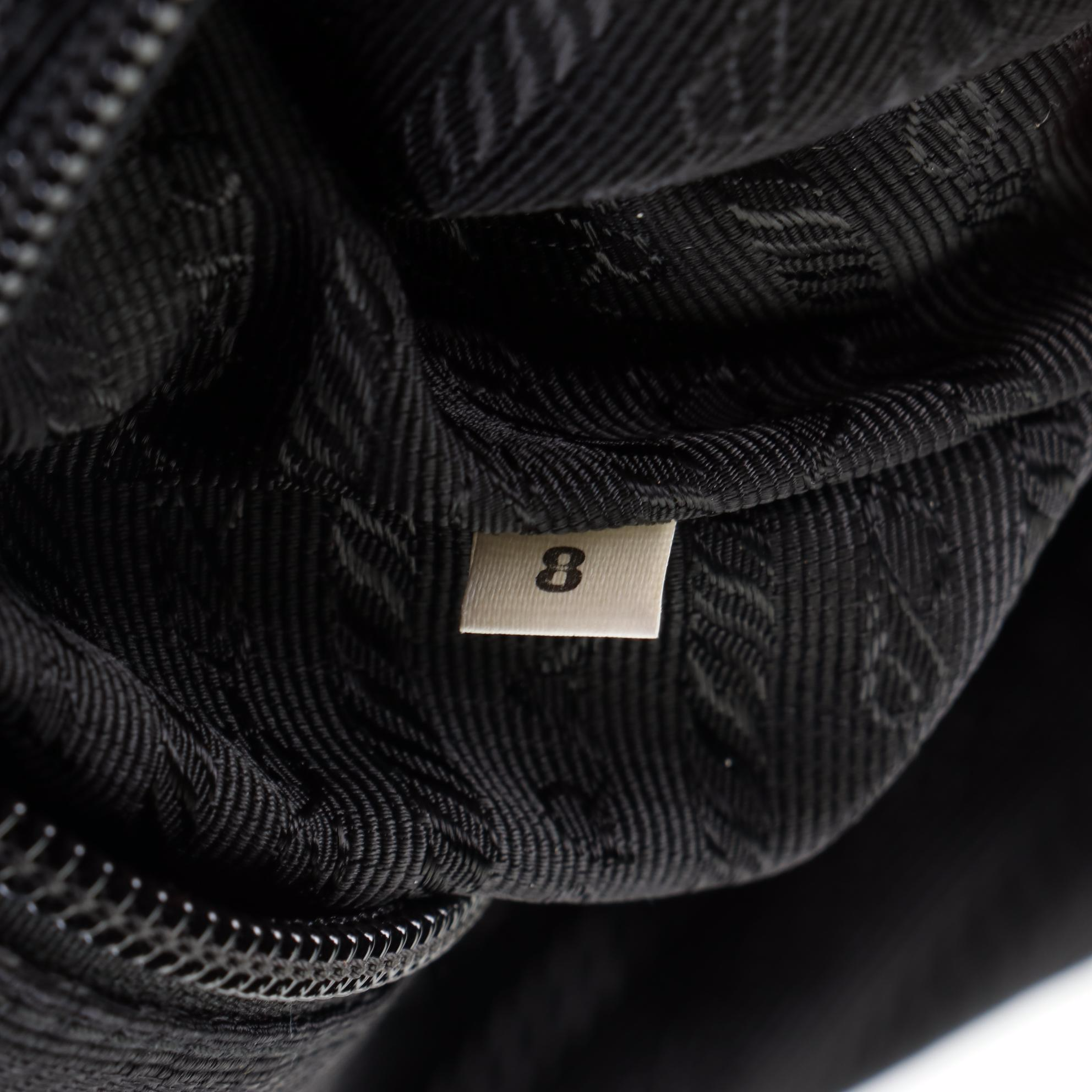 Prada Duffle Bag in Tessuto Nylon and Saffiano Leather