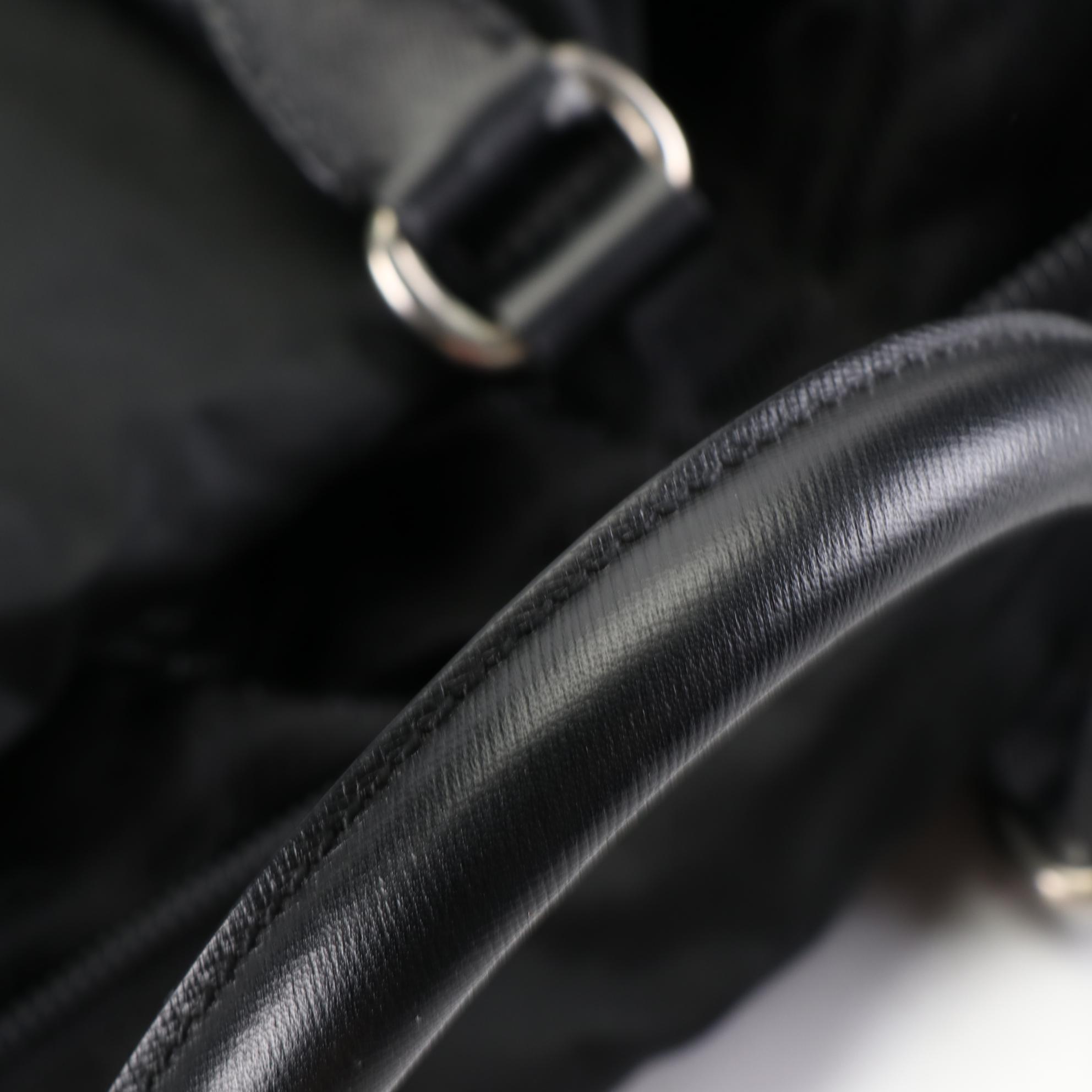 Prada Duffle Bag in Tessuto Nylon and Saffiano Leather