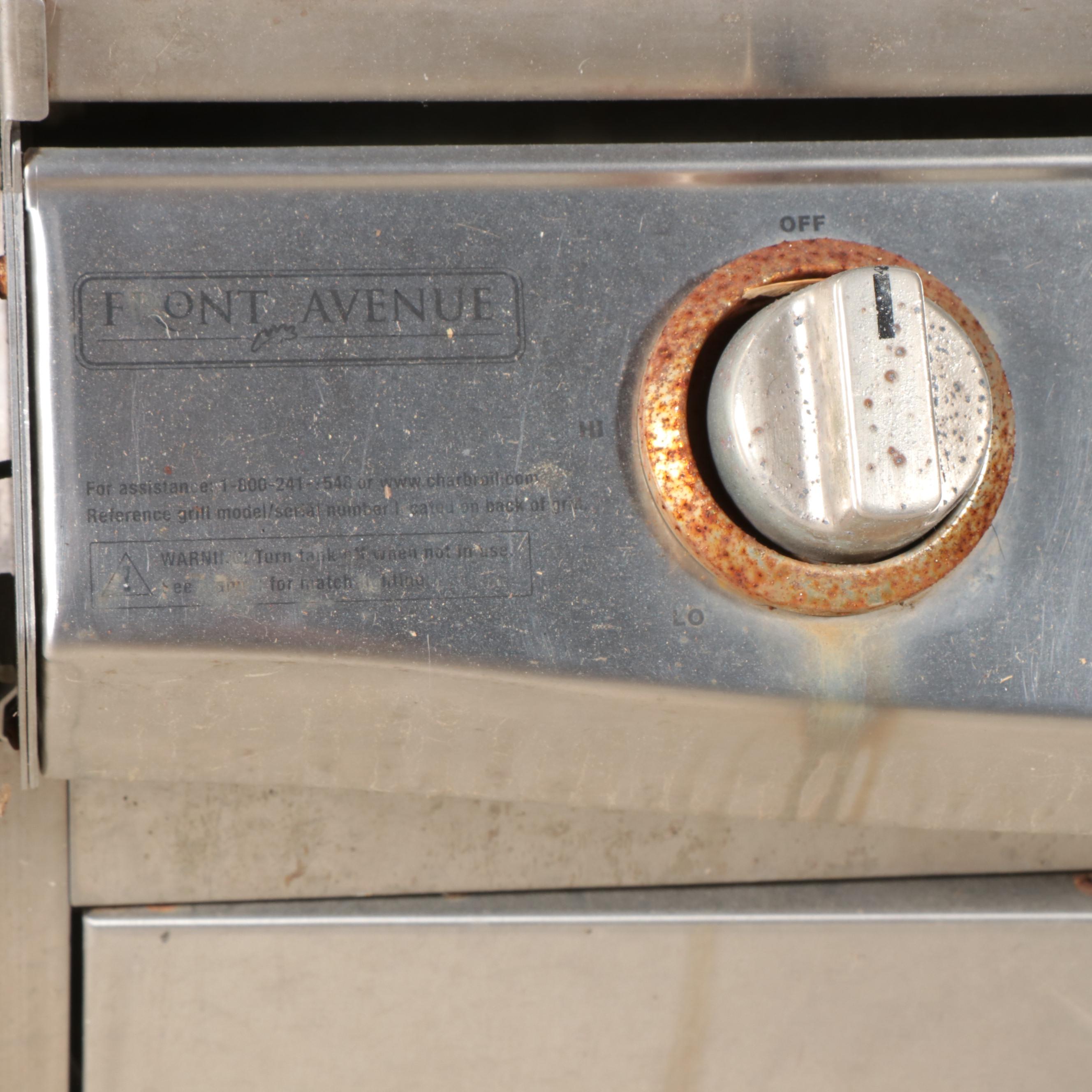 Front Avenue Stainless Steel Barbecue Gas Grill