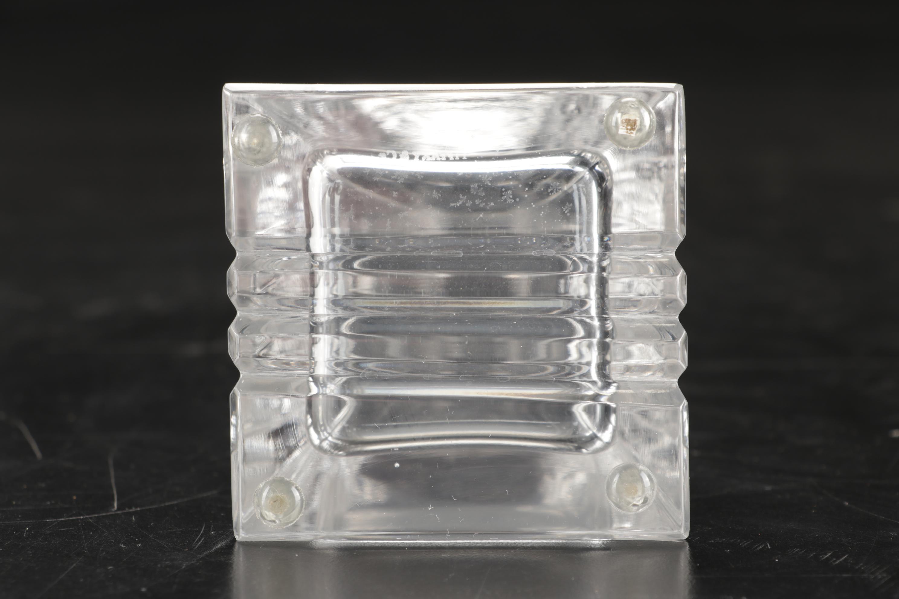 Tiffany & Co. "Metropolis" Crystal Vase and Toasting Champagne Flutes