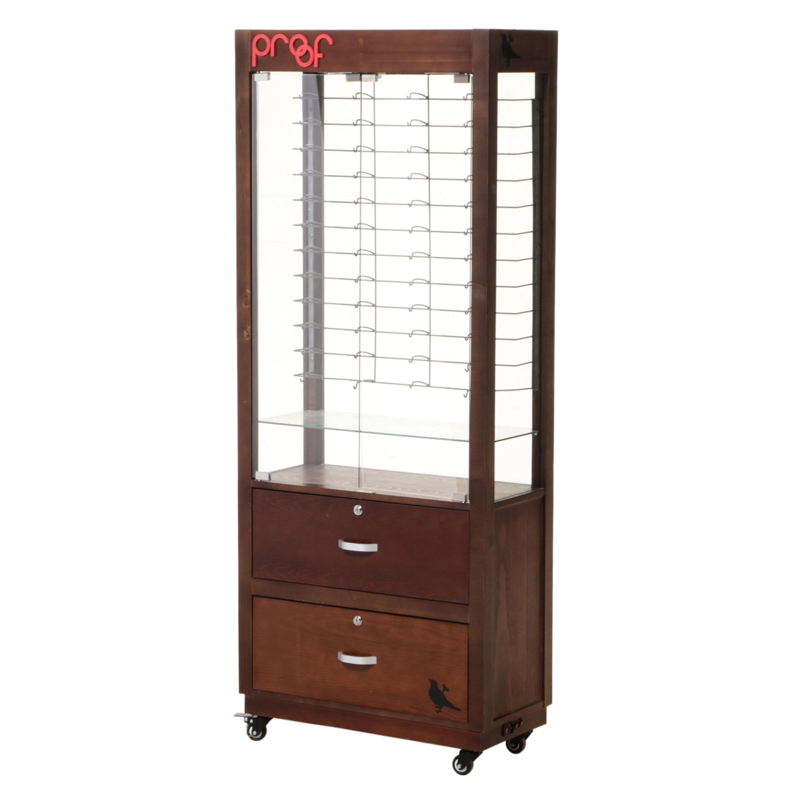 Illuminated Retail Display Cabinet