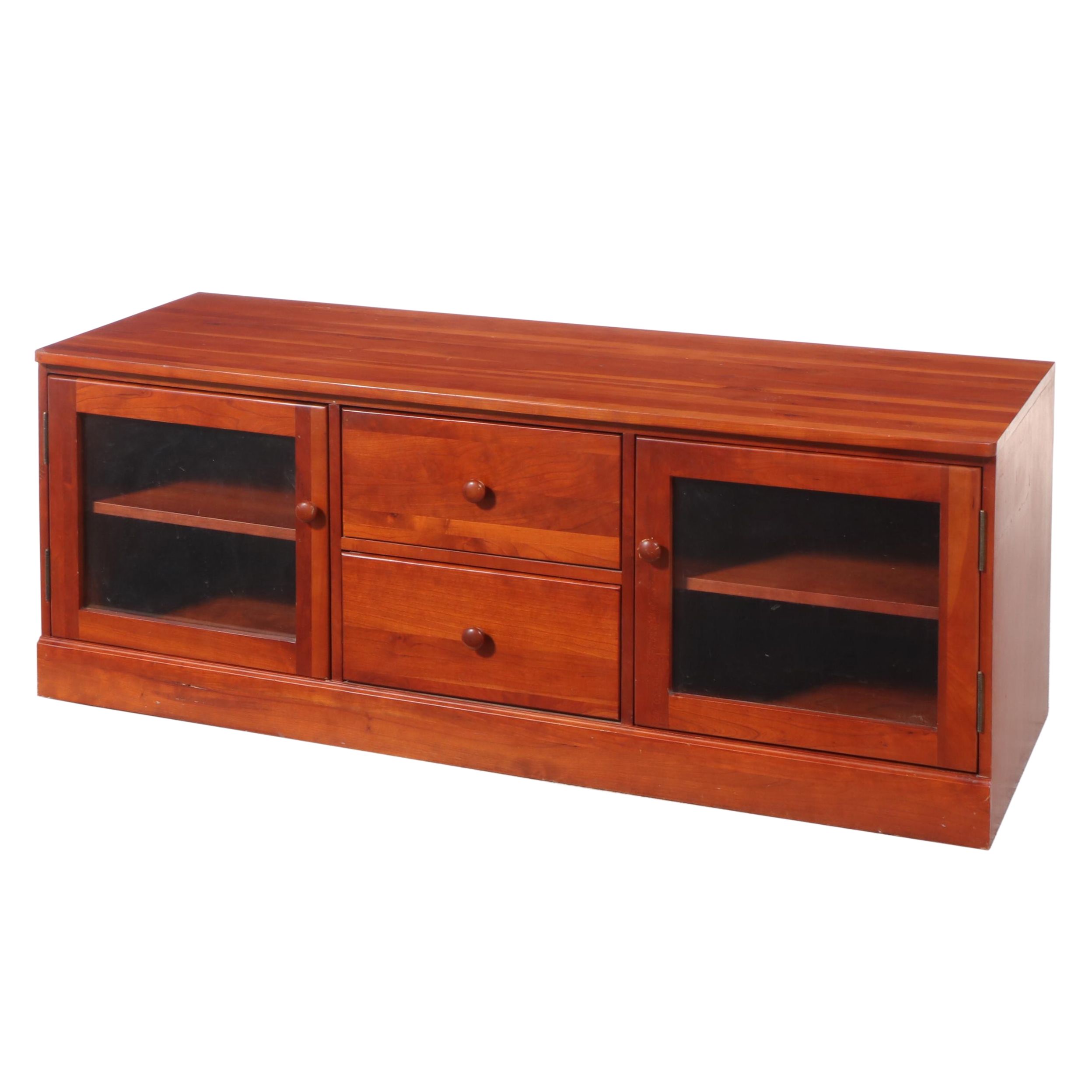 Tradewins Cherry Finish Media Stand