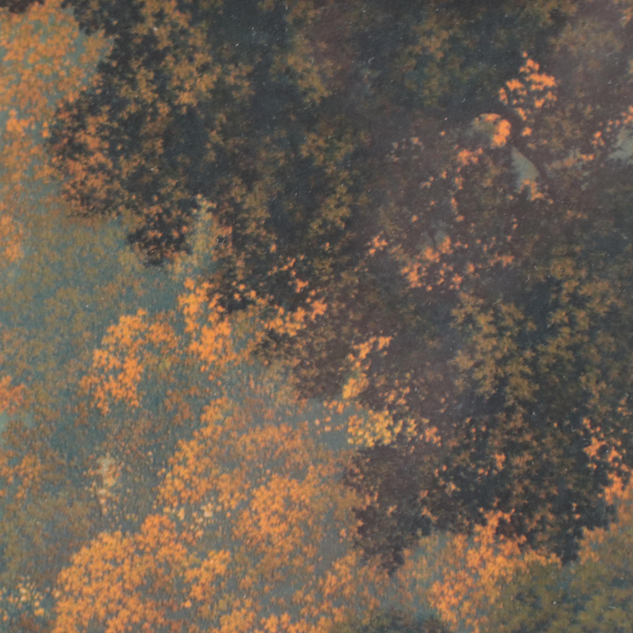 Chromolithograph After Maxfield Parrish "Dreaming," Circa 1930