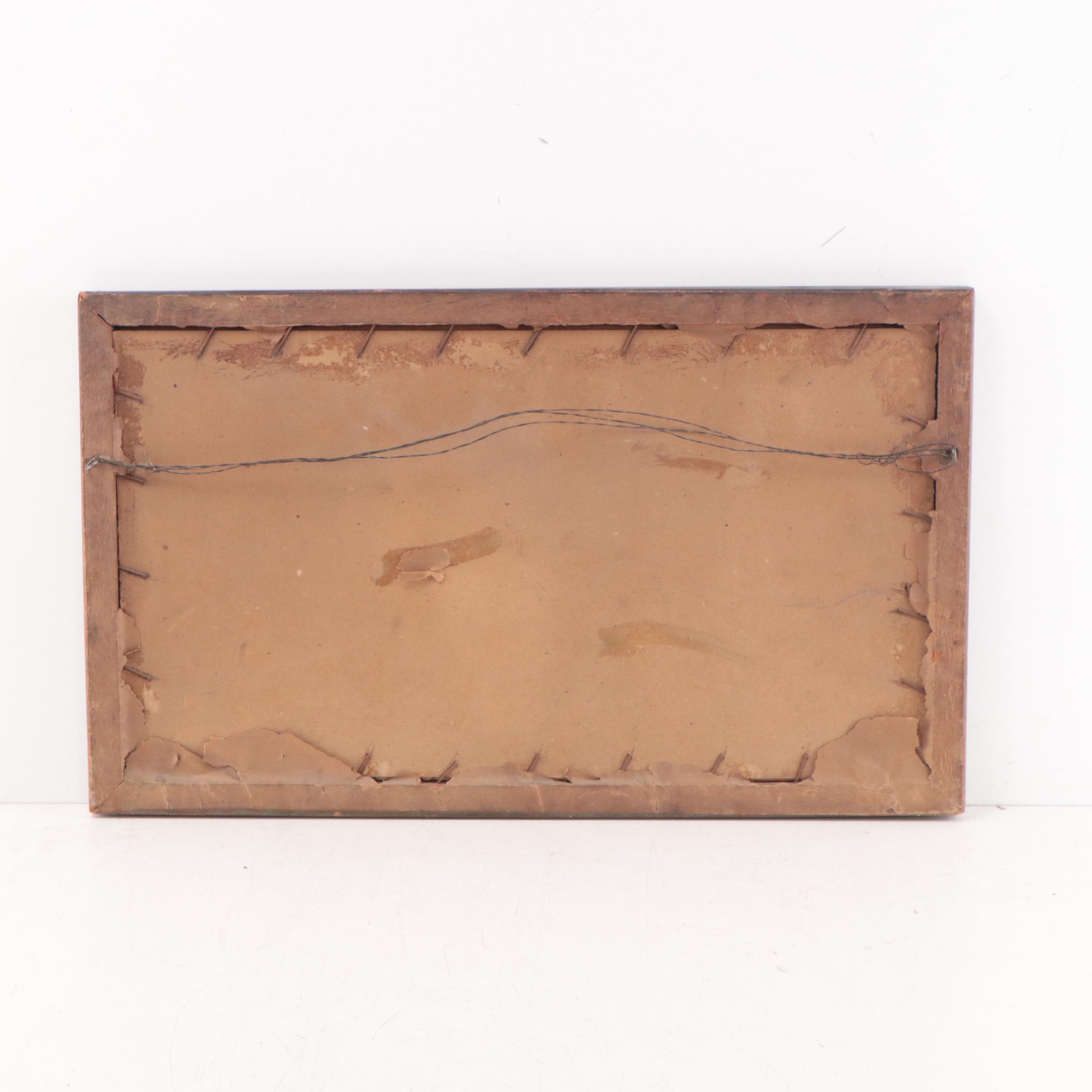 Chromolithograph After Maxfield Parrish "Dreaming," Circa 1930