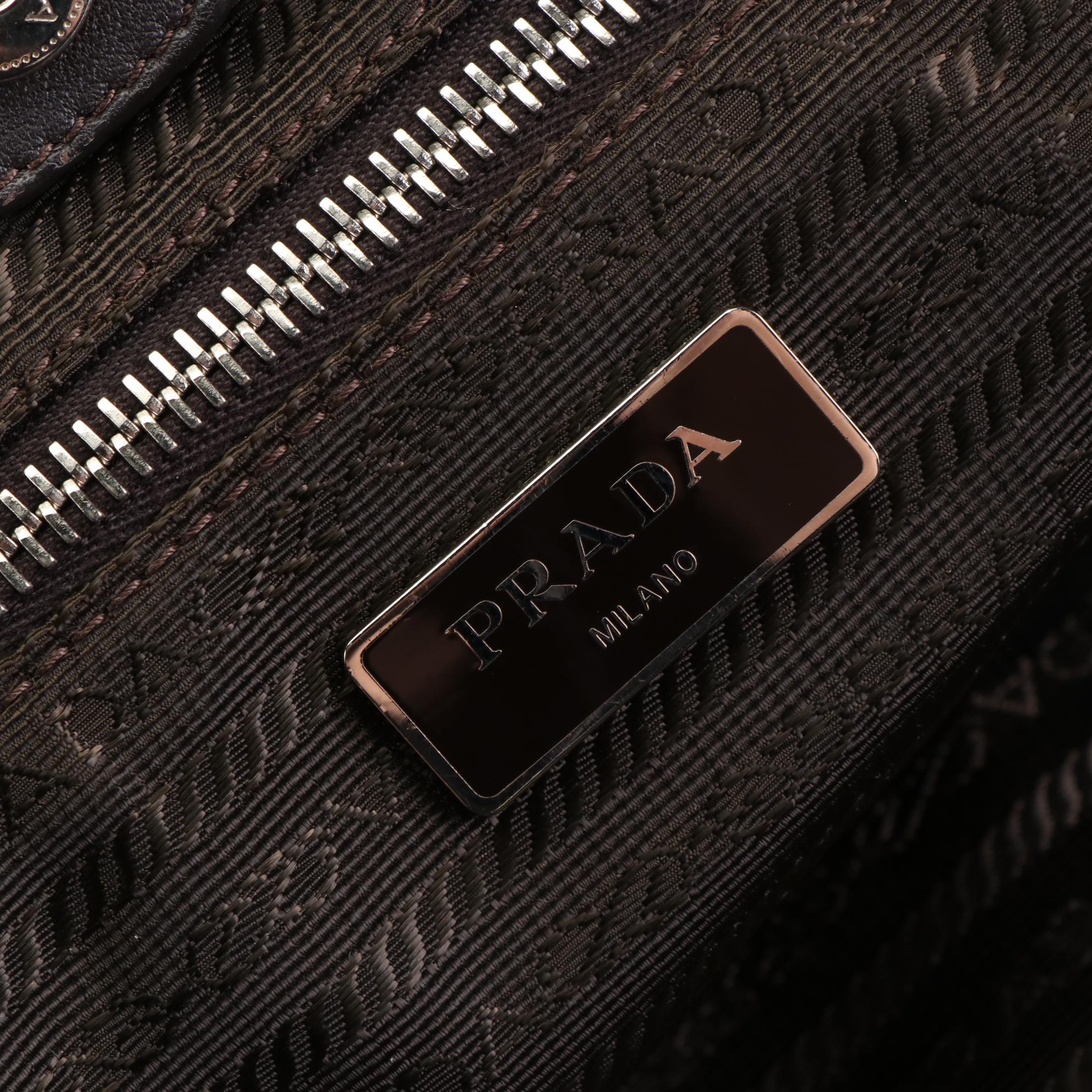 Prada Tessuto Nylon and Leather Tote