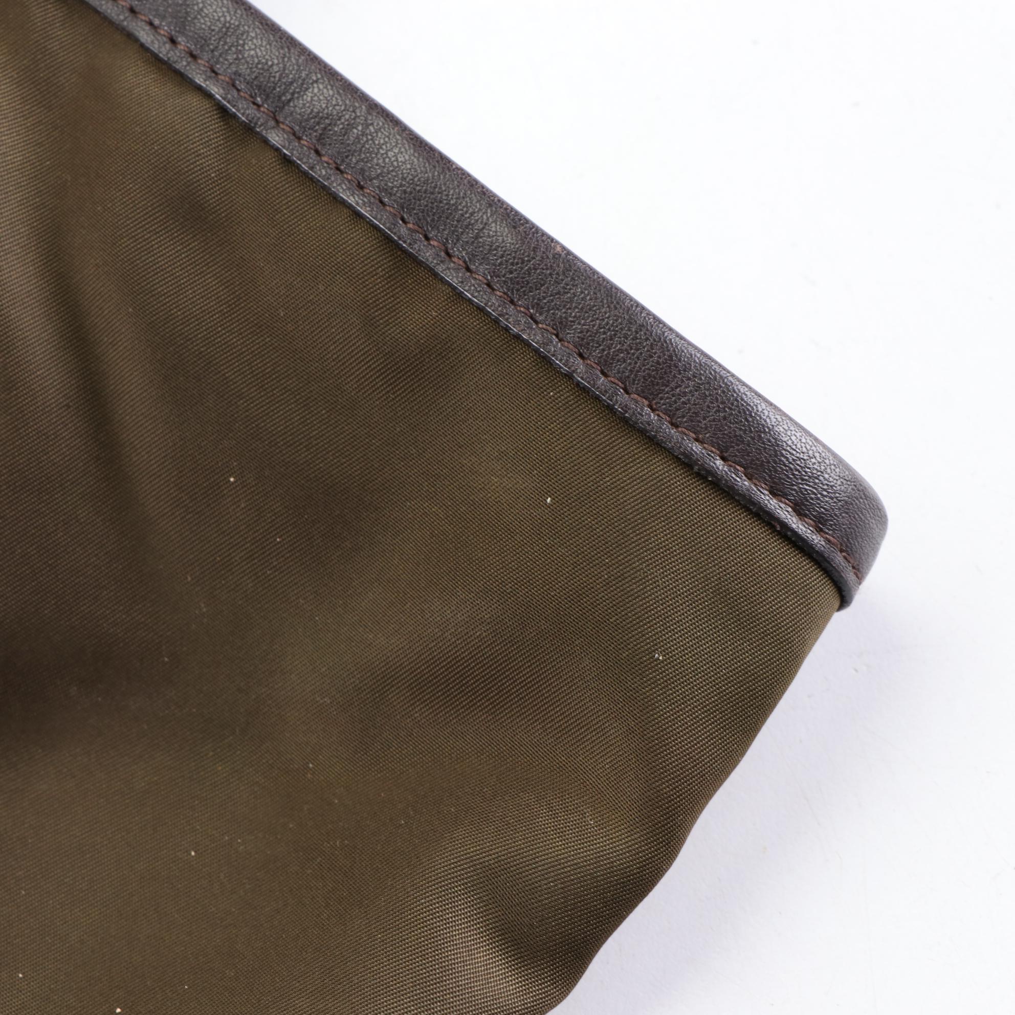 Prada Tessuto Nylon and Leather Tote