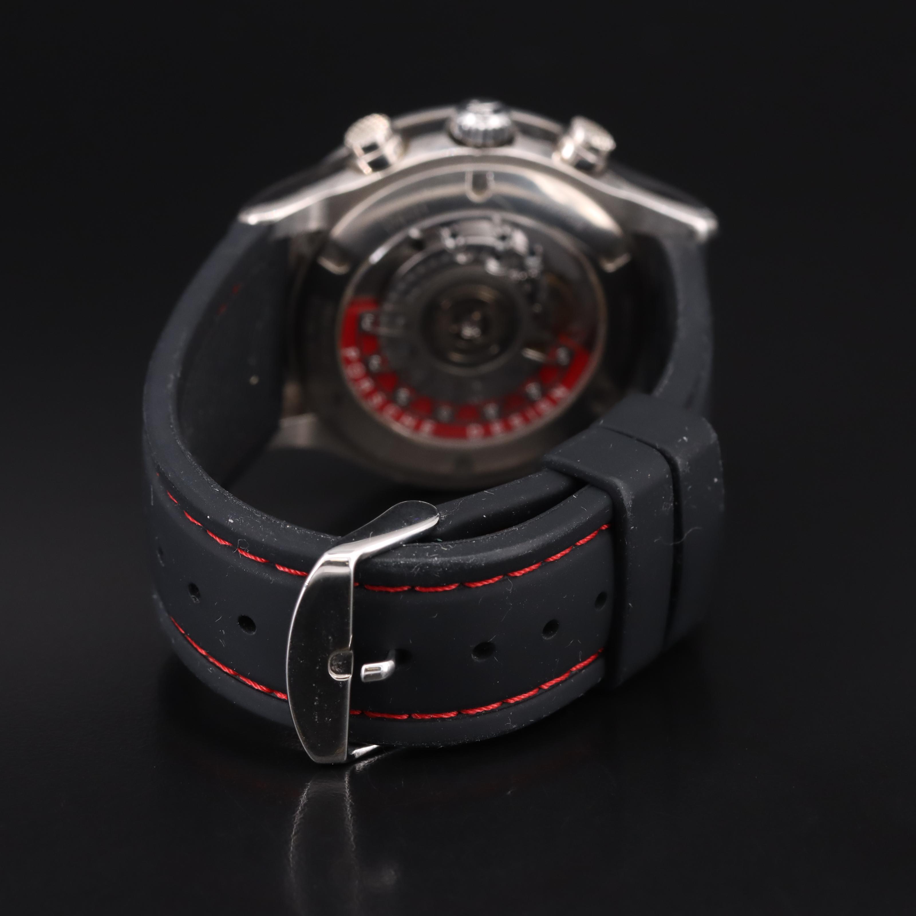 Porsche Design Titanium Chronograph Red Limited Automatic Watch