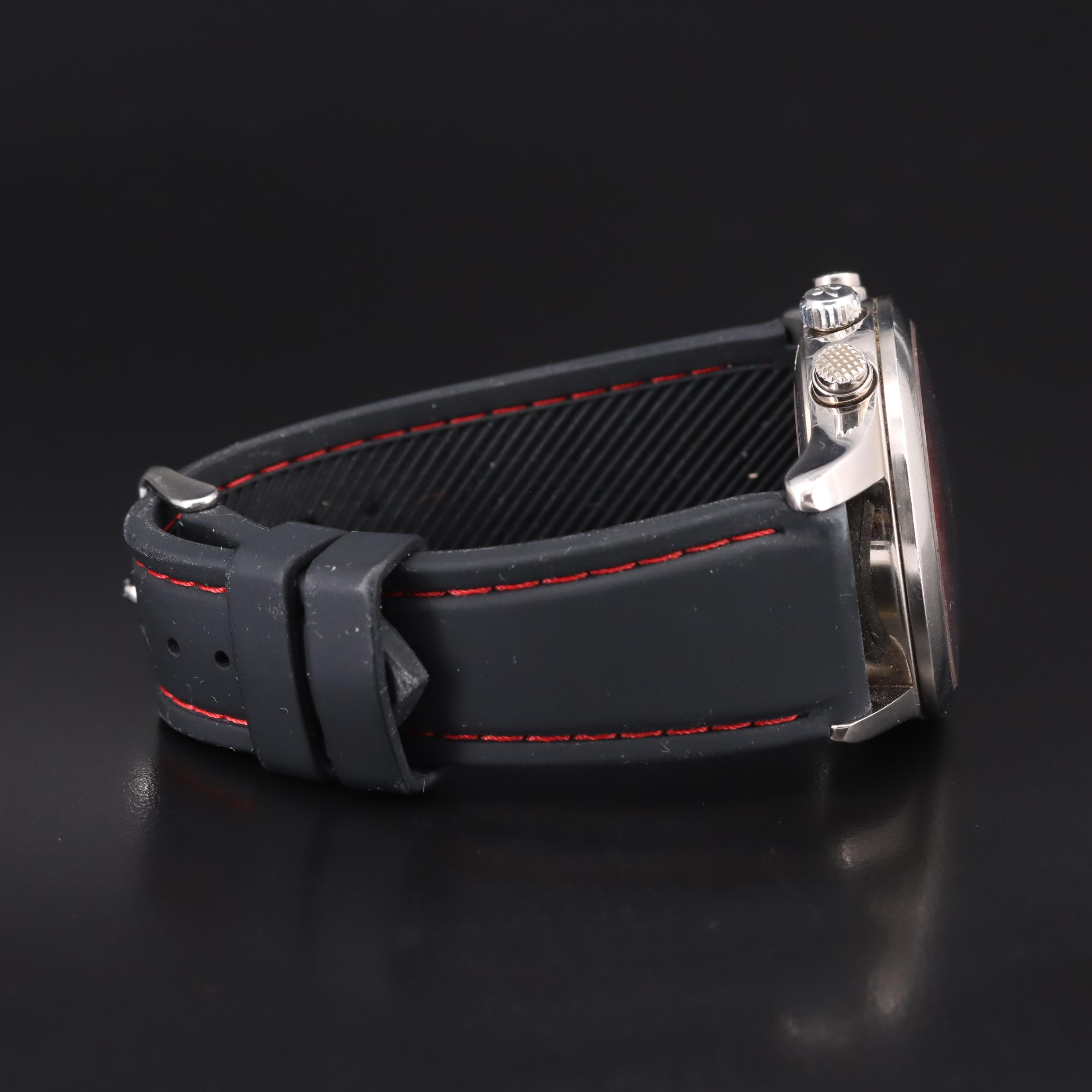 Porsche Design Titanium Chronograph Red Limited Automatic Watch