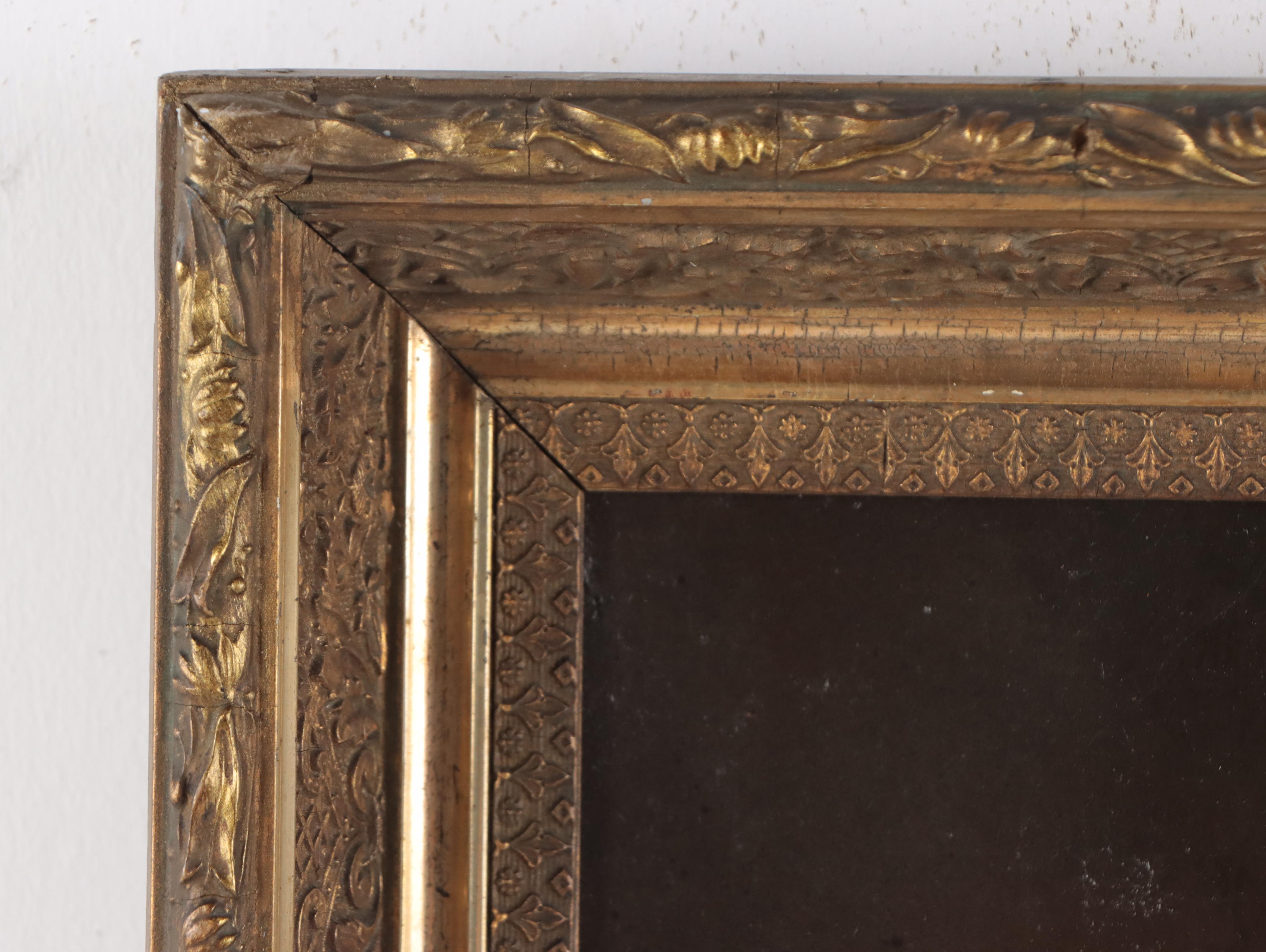 Oil Painting of Man Stringing a Cello, Mid-19th century