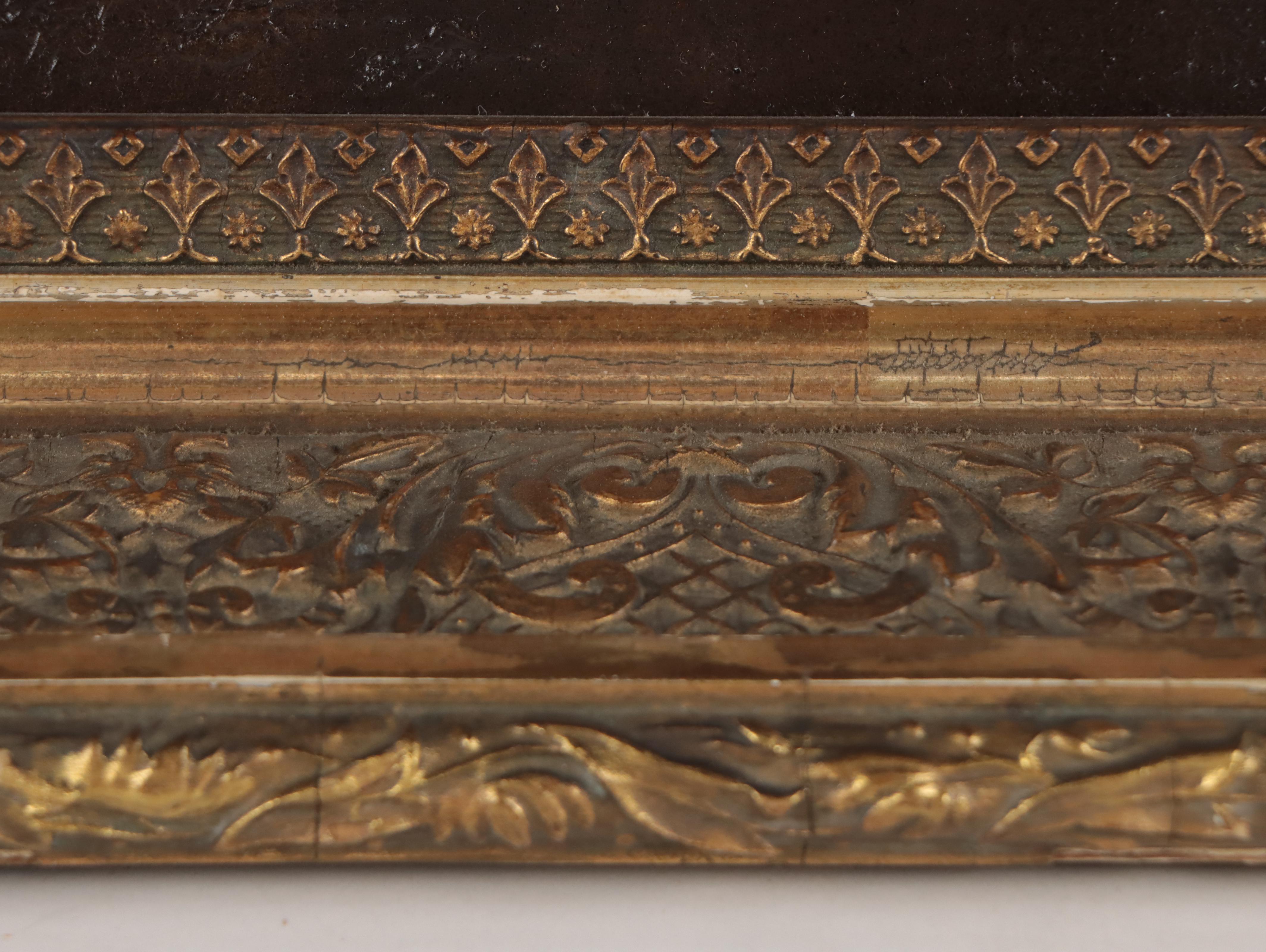 Oil Painting of Man Stringing a Cello, Mid-19th century