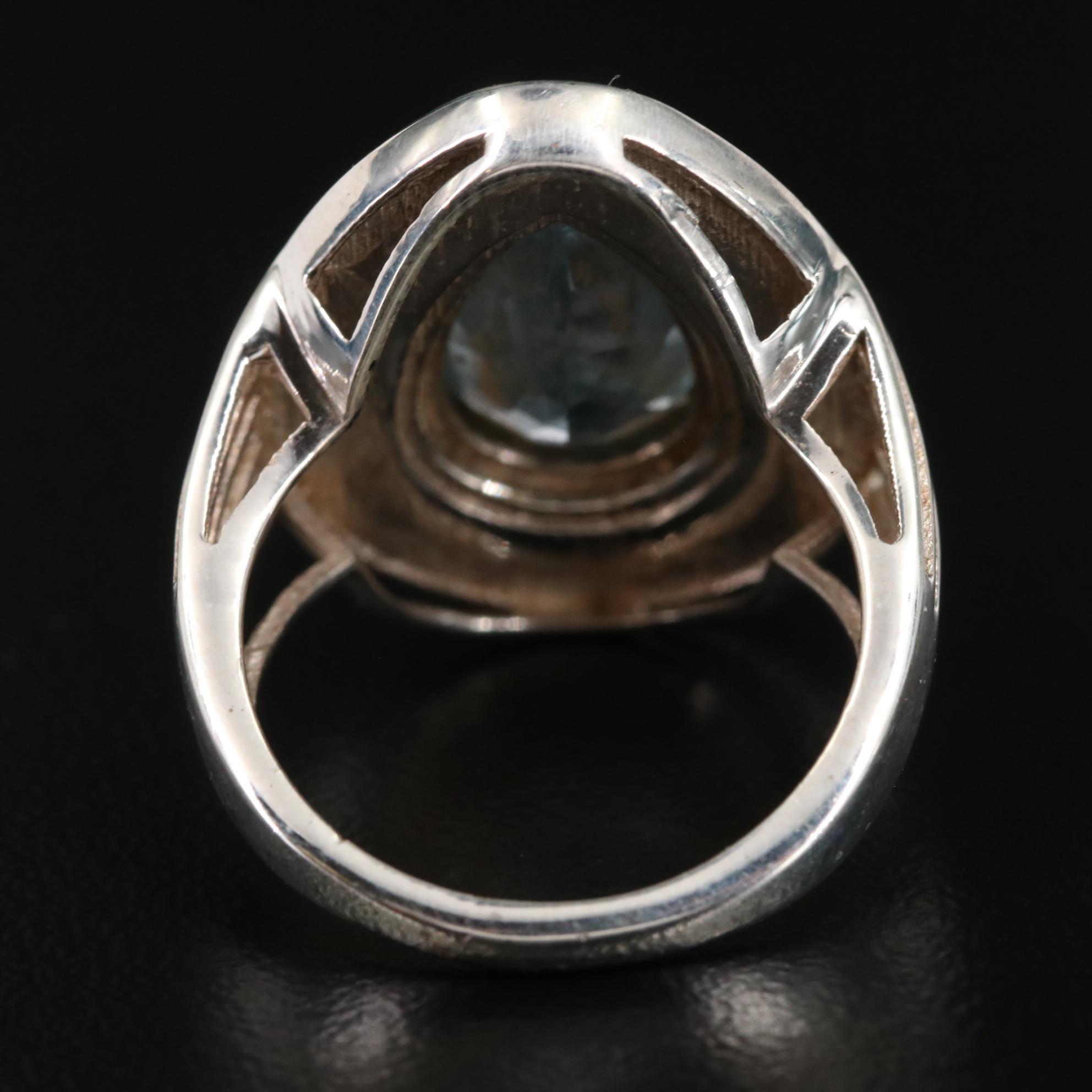 Sterling Blue Topaz Ring