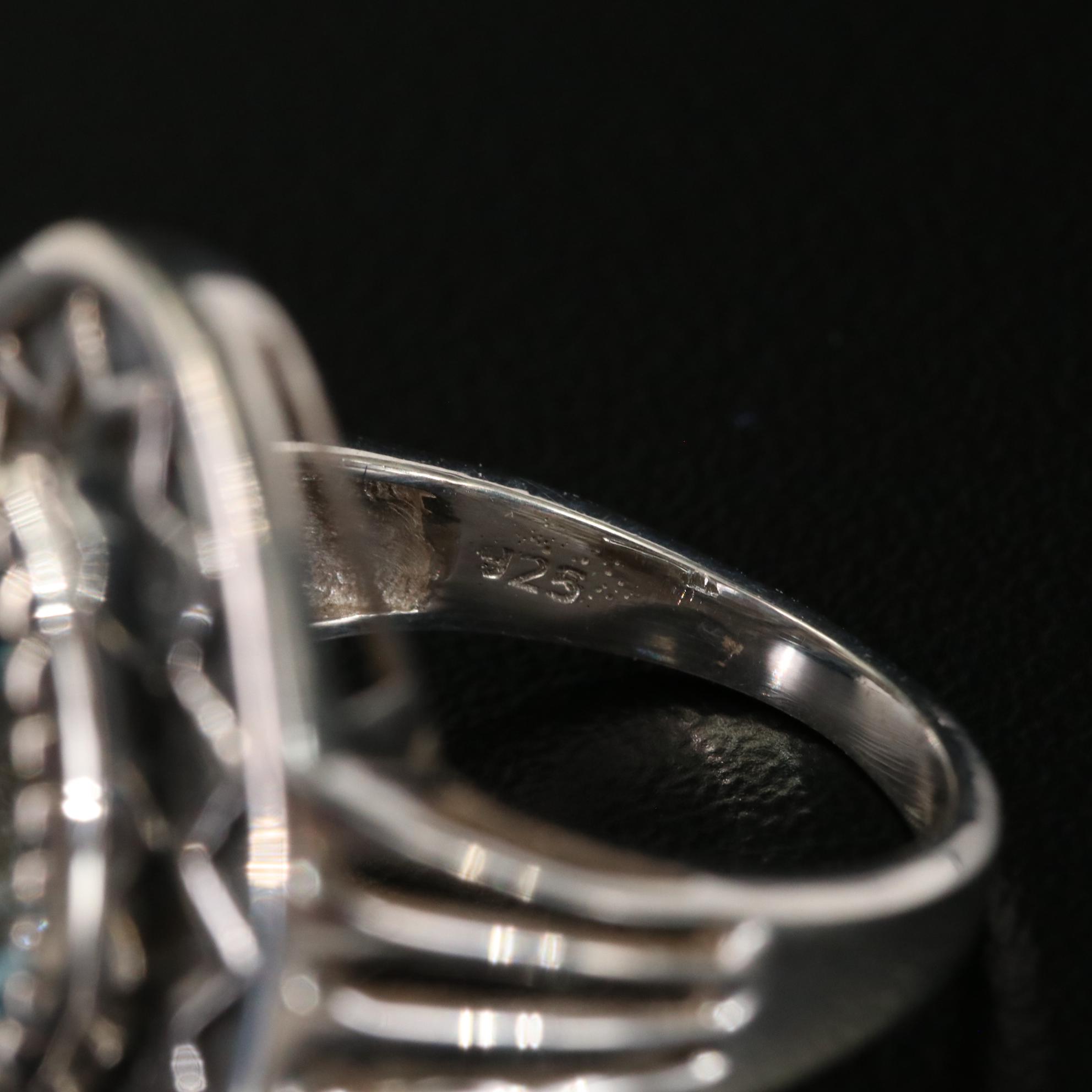 Sterling Blue Topaz Ring