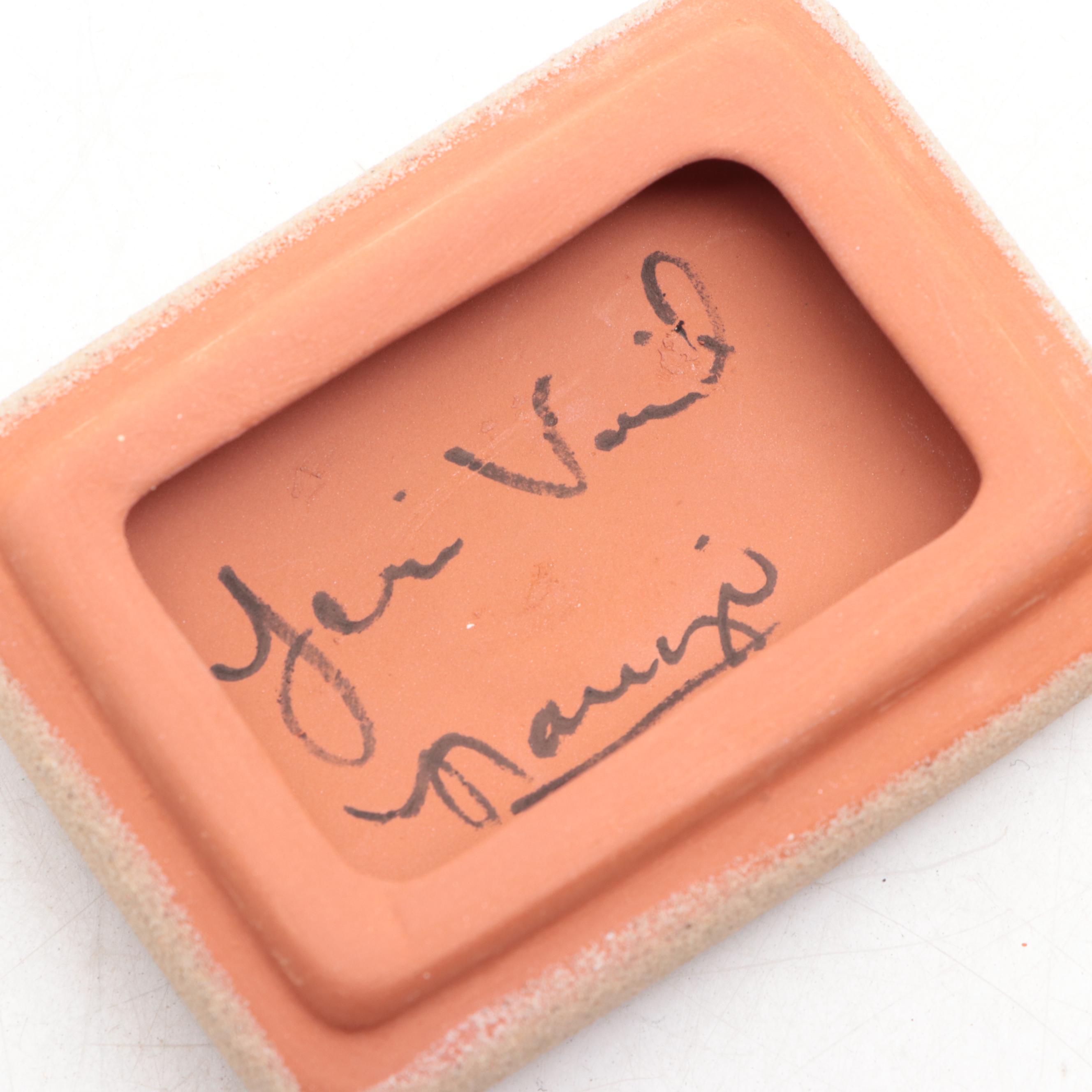 Navajo Sand Art Box, Hopi Mini Totem Pole, More Native American Style Souvenirs