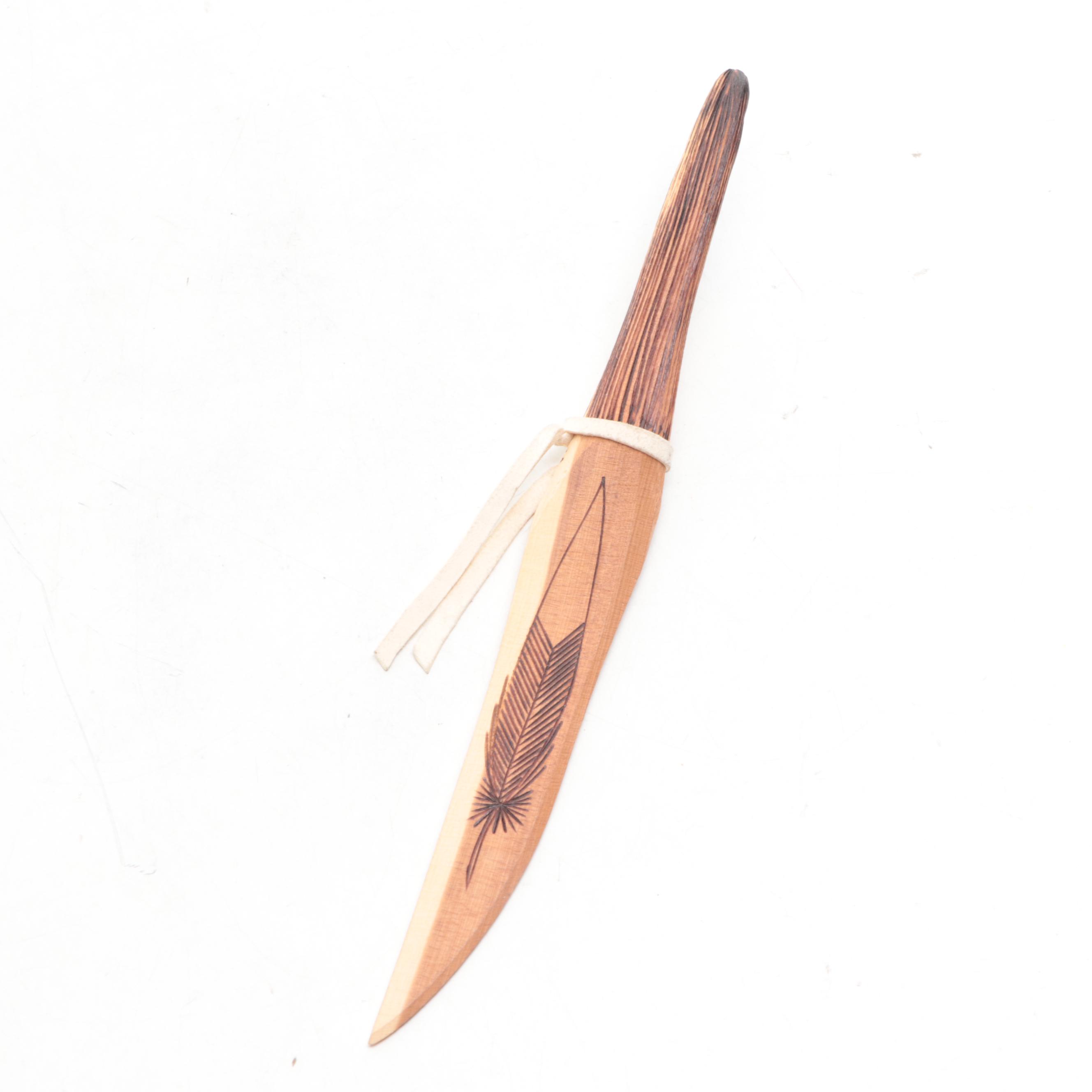 Navajo Sand Art Box, Hopi Mini Totem Pole, More Native American Style Souvenirs