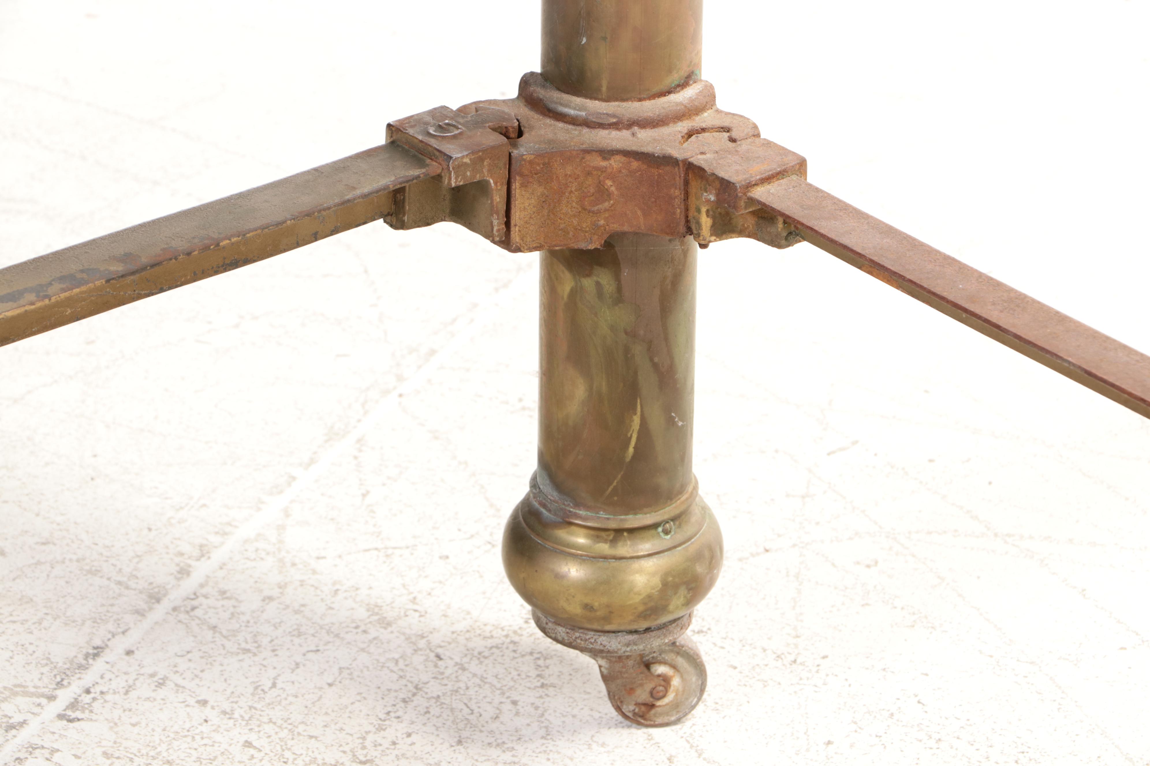 Victorian Brass Bed, Early 20th Century