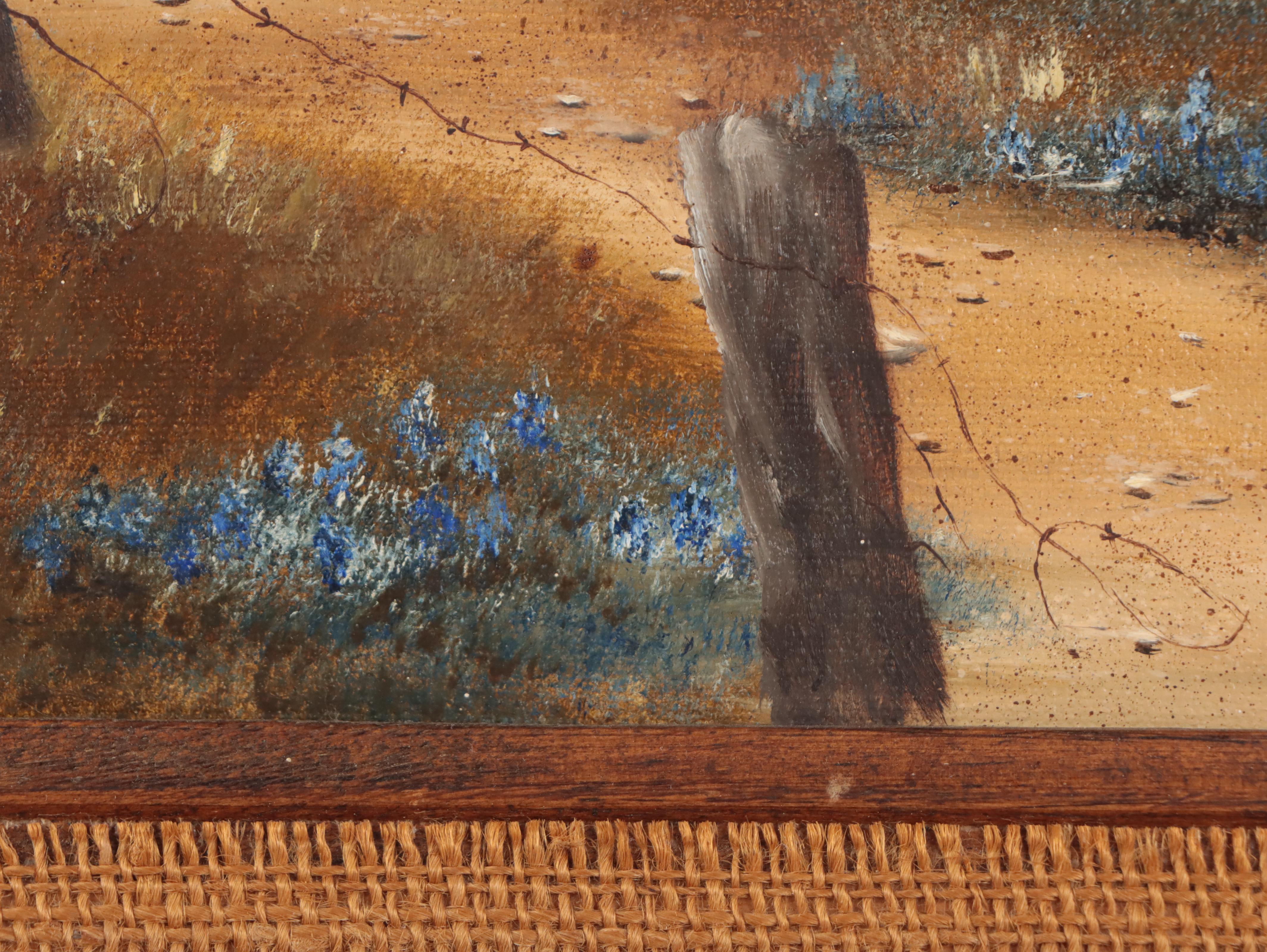 Fran Rogers Oil Painting of Sweeping Landscape