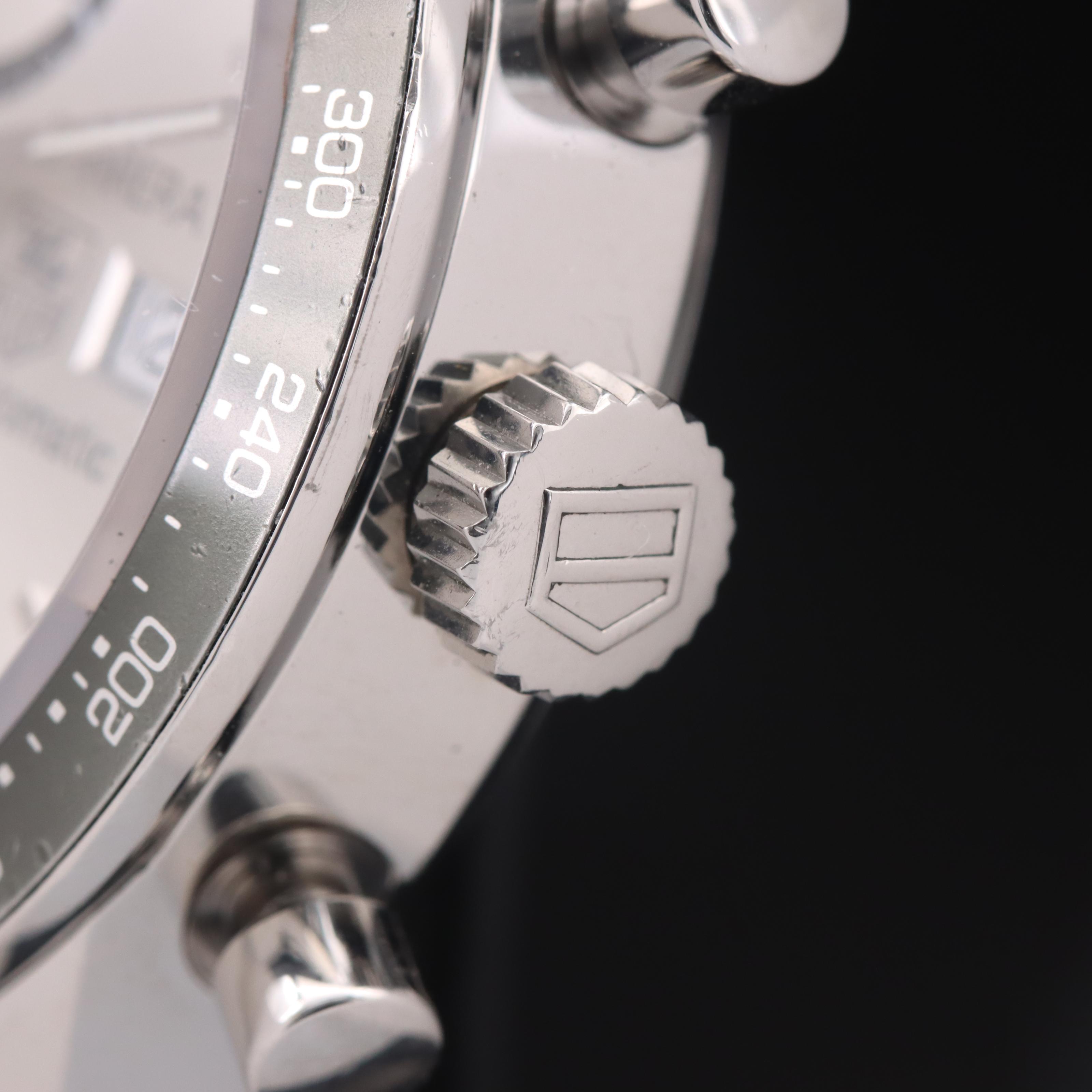 TAG Heuer Carrera Stainless Steel Automatic Chronograph Date Watch