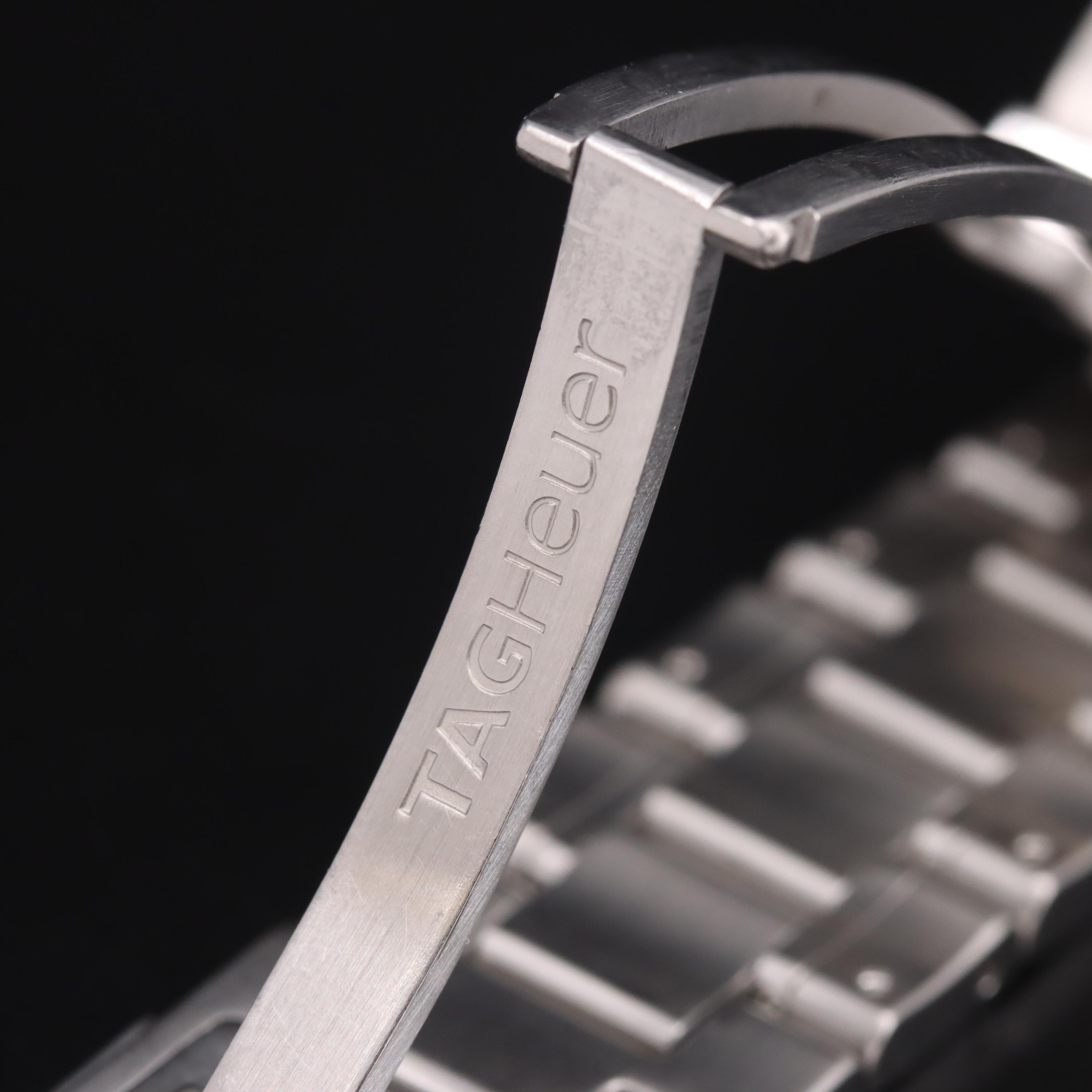 TAG Heuer Carrera Stainless Steel Automatic Chronograph Date Watch