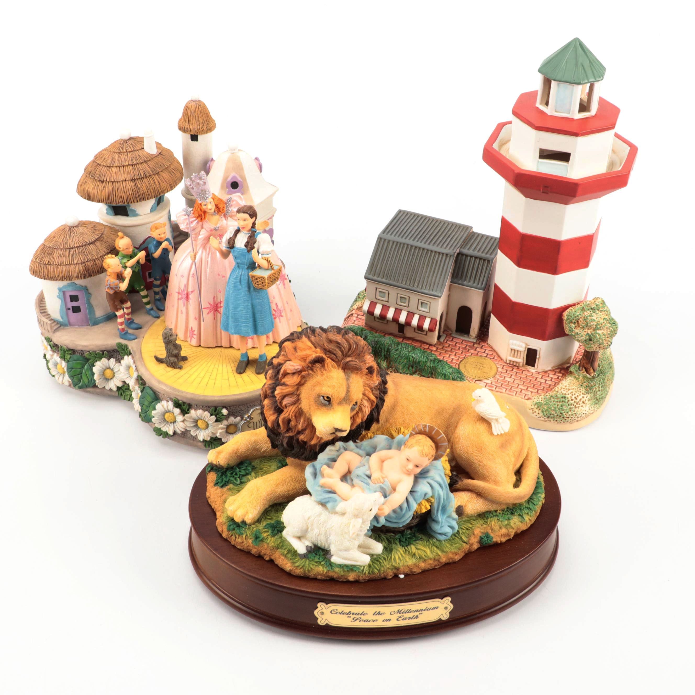 San Francisco Music Box Co. "The Wizard of Oz" and Other Musical Figurines