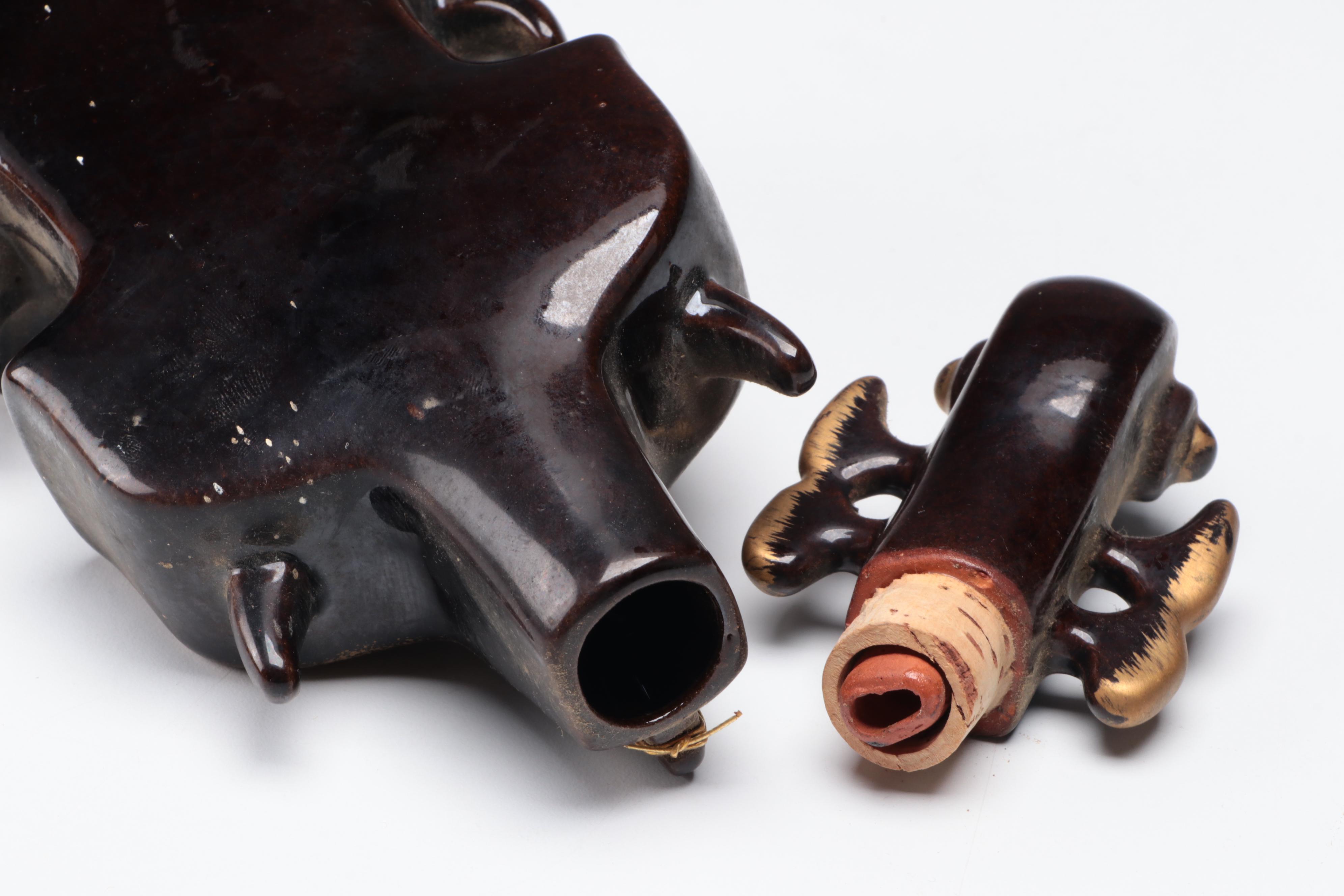 Peggy's Creations Ceramic Lidded Candy Dish with Glass Pitcher, More