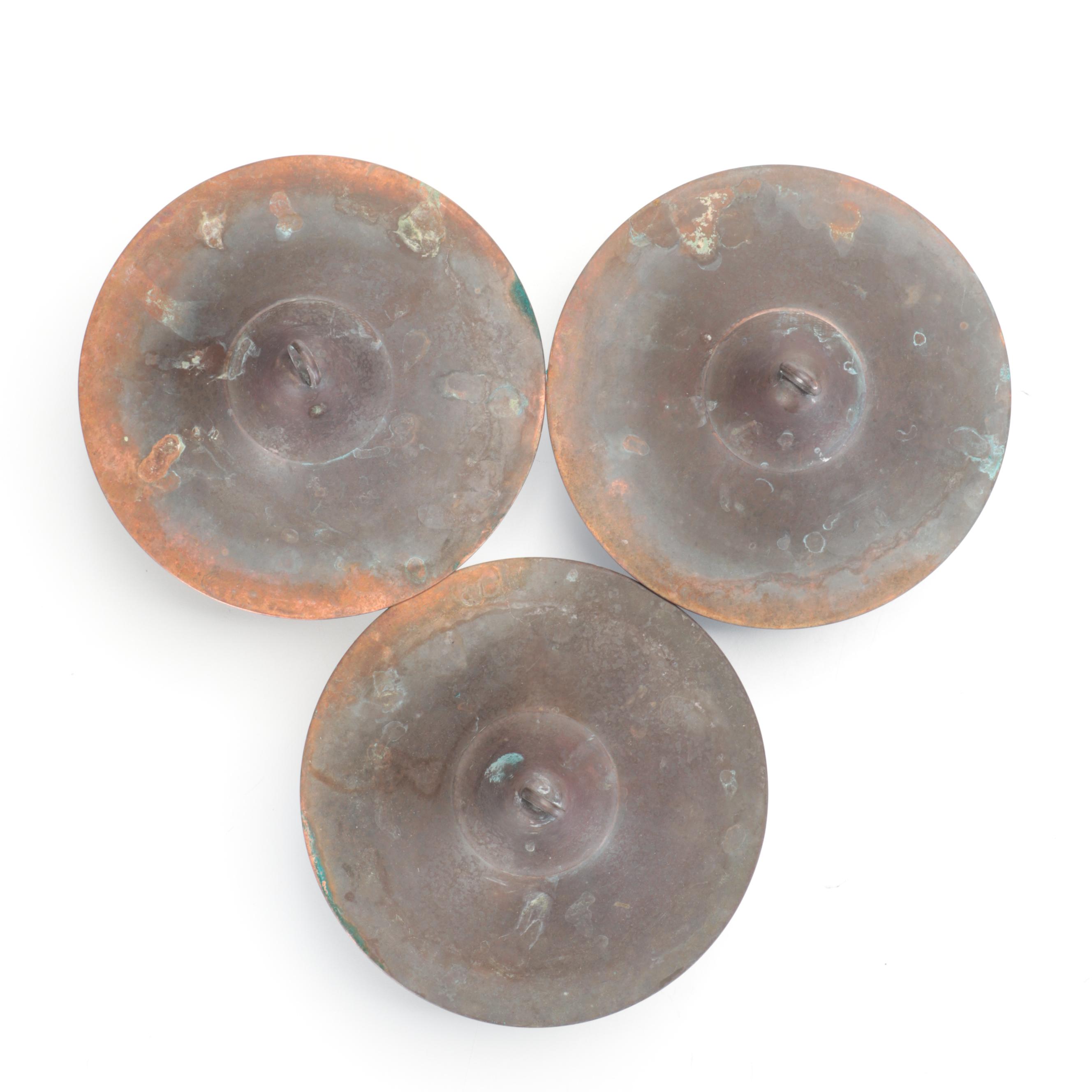 Smith & Hawken Copper Hanging Planters With Frontgate Torches and More