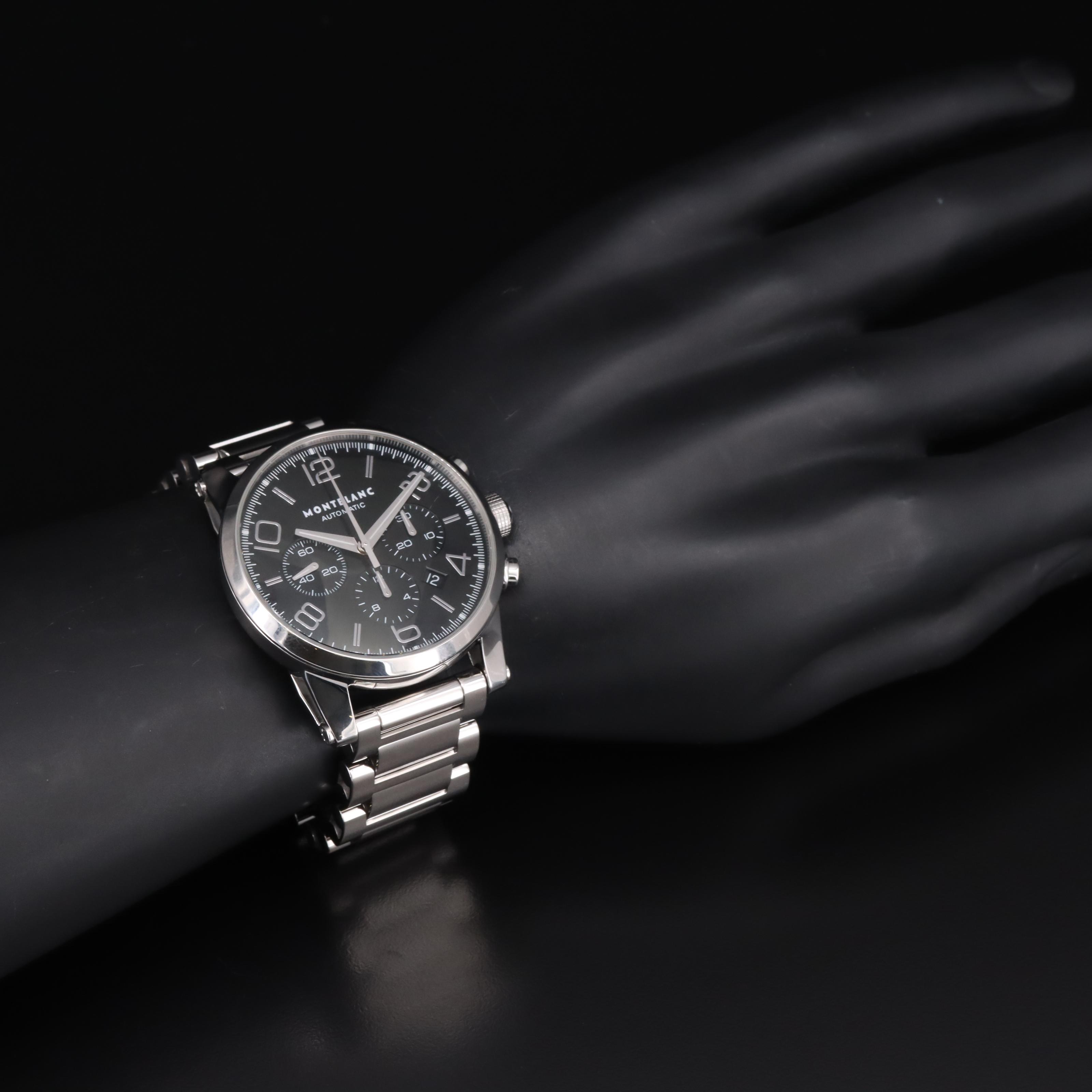 Montblanc Timewalker Stainless Steel Chronograph Watch