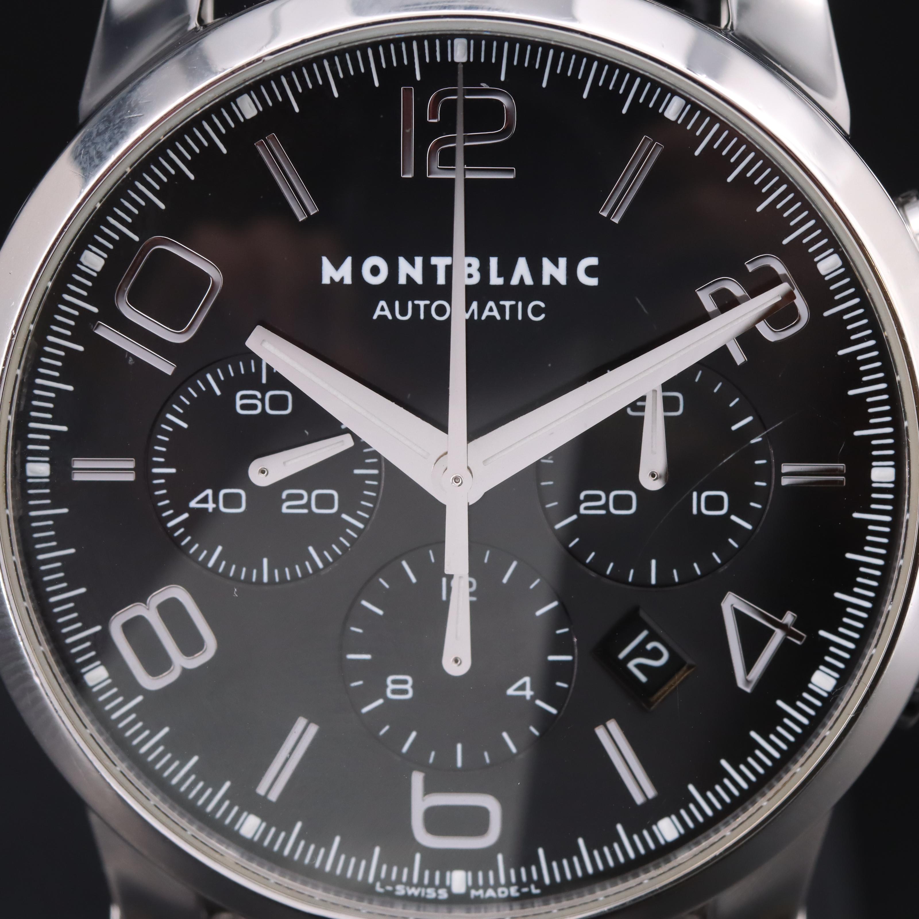 Montblanc Timewalker Stainless Steel Chronograph Watch
