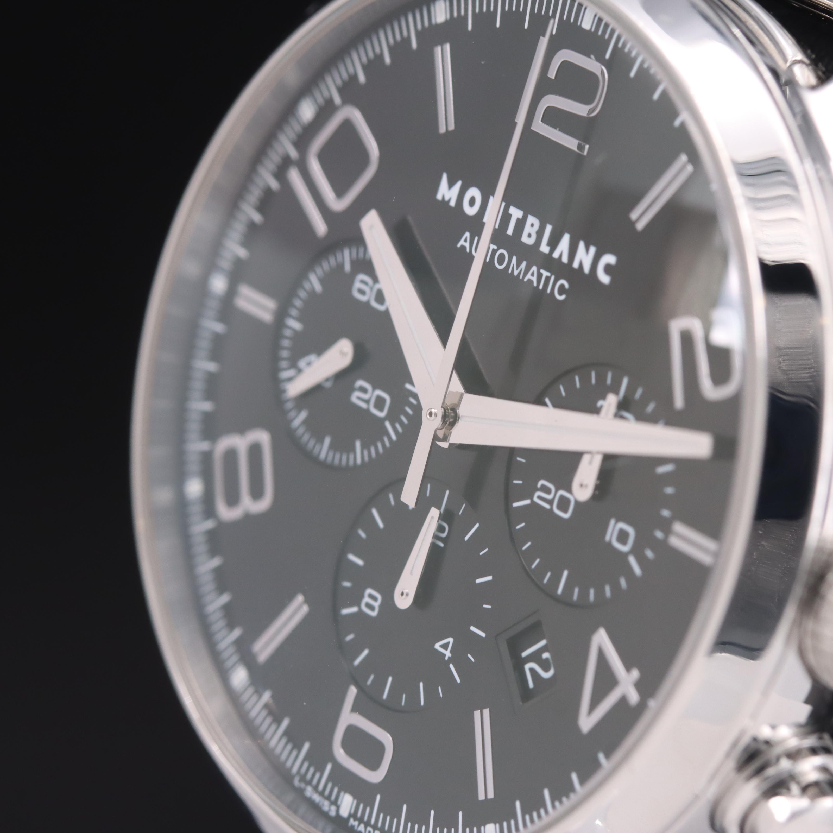 Montblanc Timewalker Stainless Steel Chronograph Watch