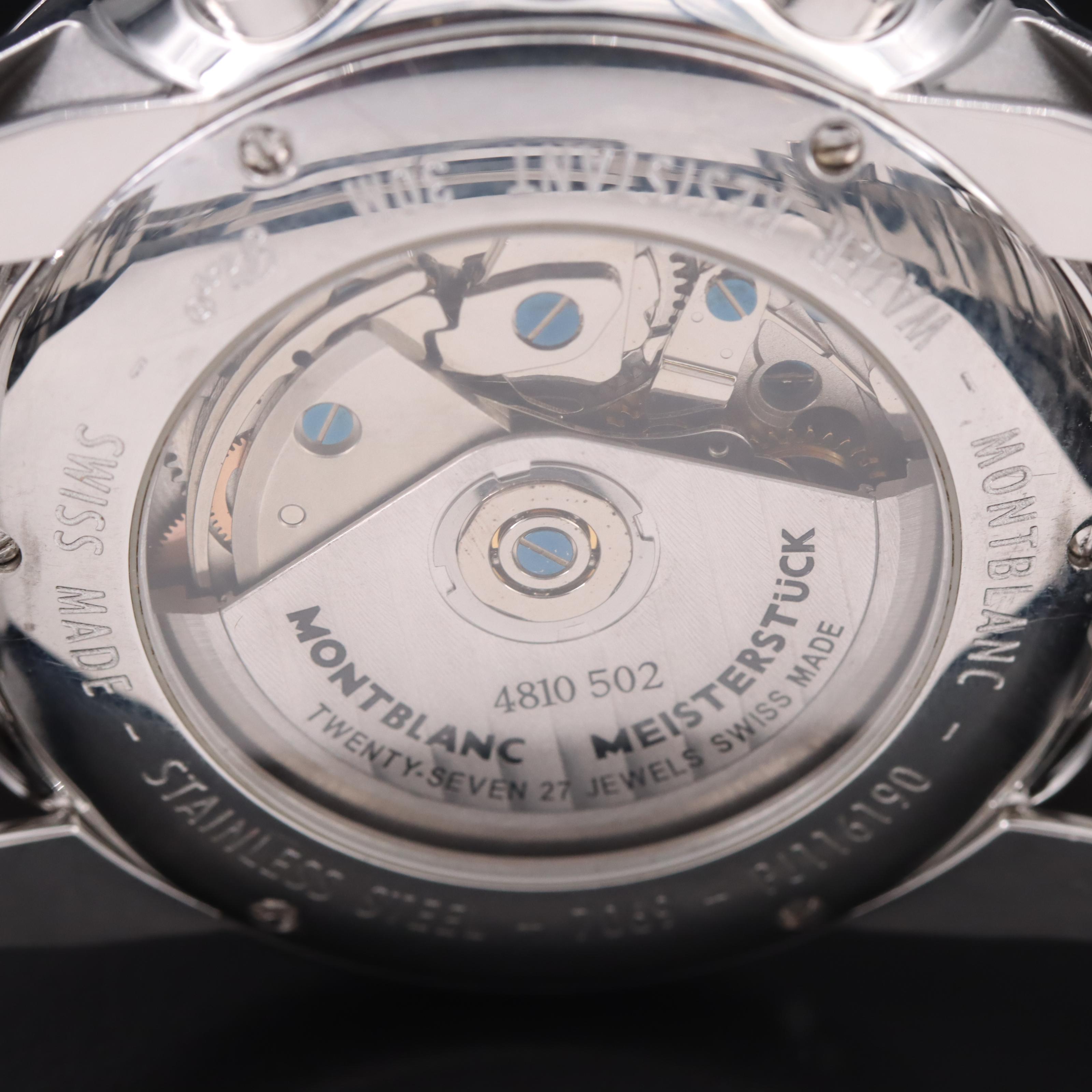 Montblanc Timewalker Stainless Steel Chronograph Watch