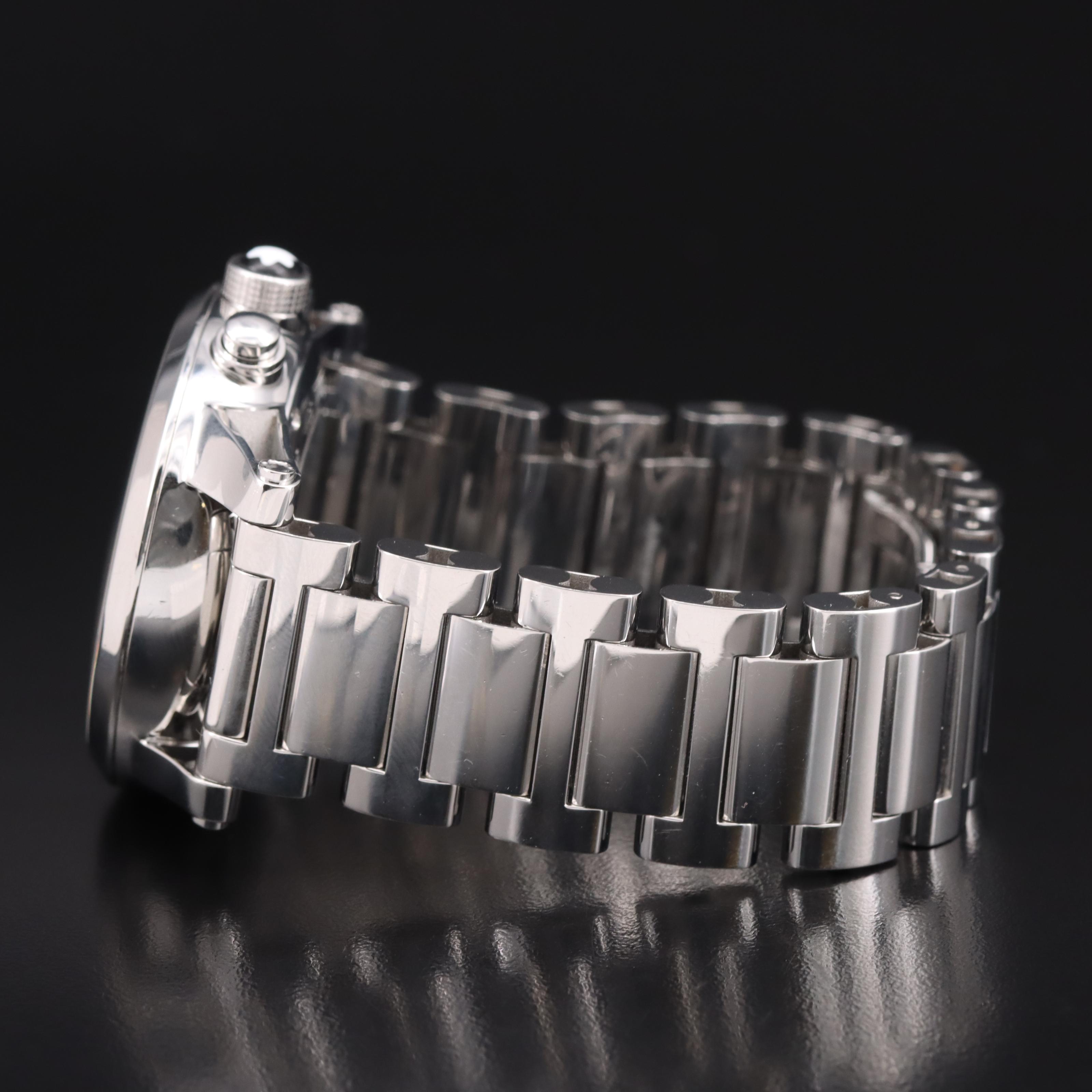 Montblanc Timewalker Stainless Steel Chronograph Watch