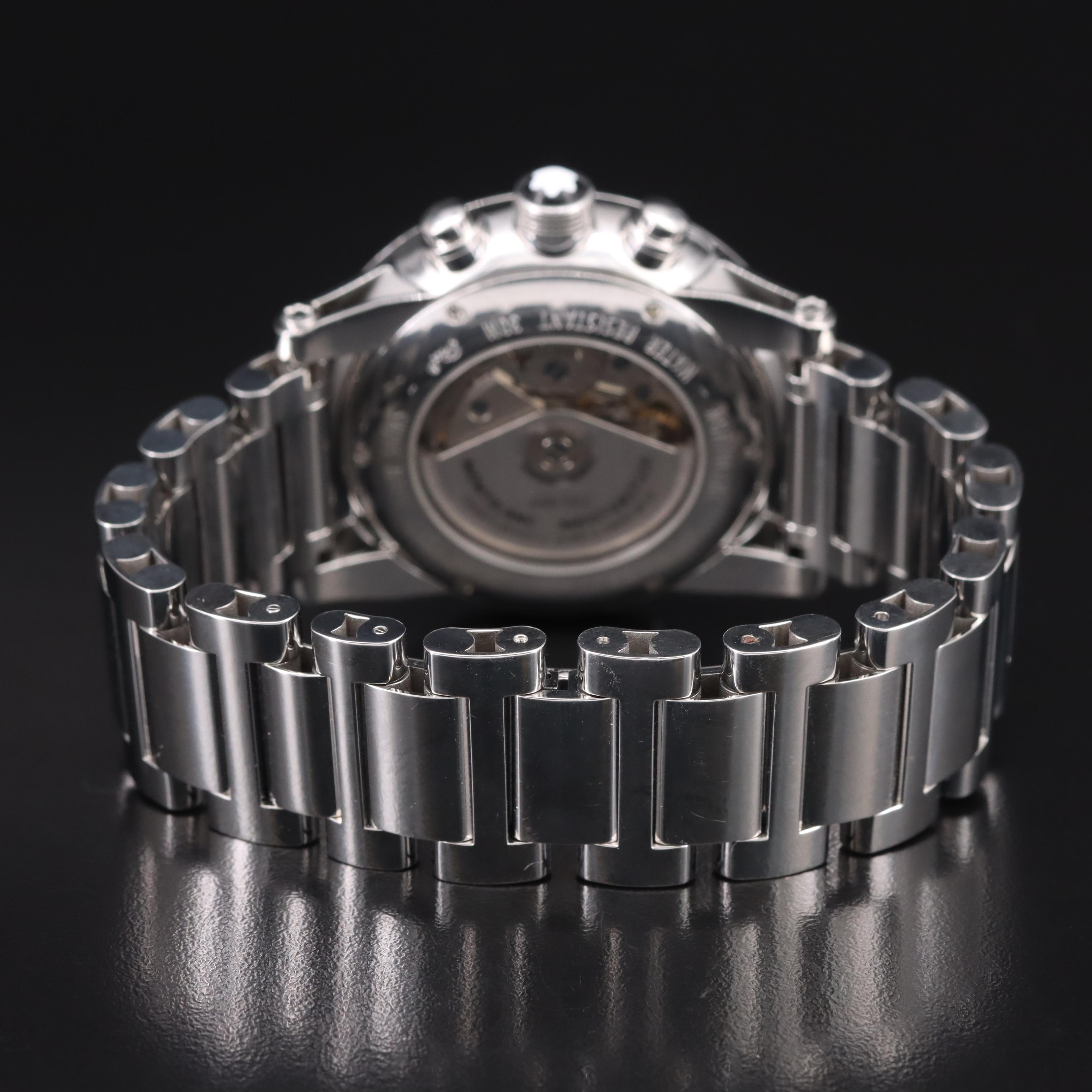 Montblanc Timewalker Stainless Steel Chronograph Watch