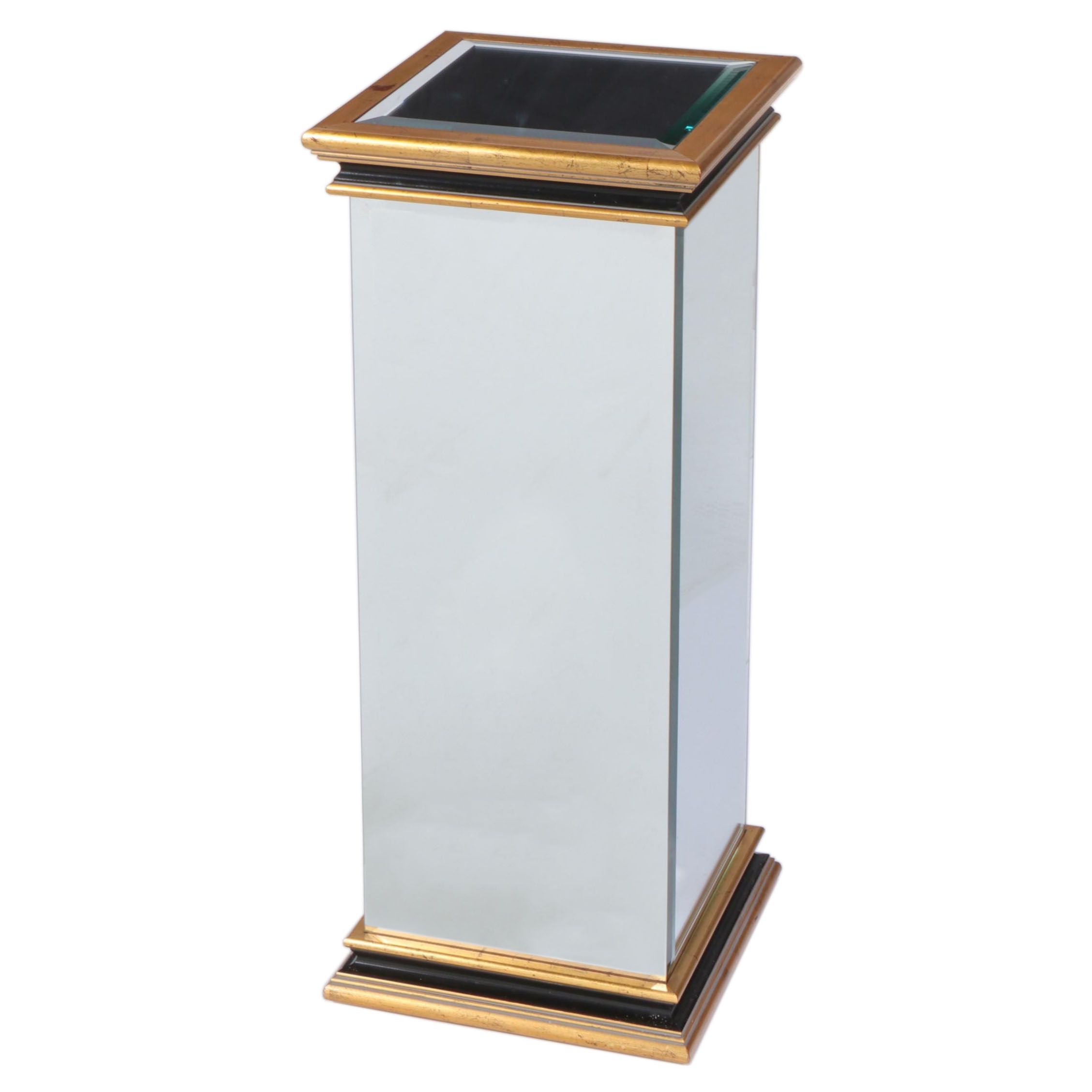 Mirrored Pedestal Stand