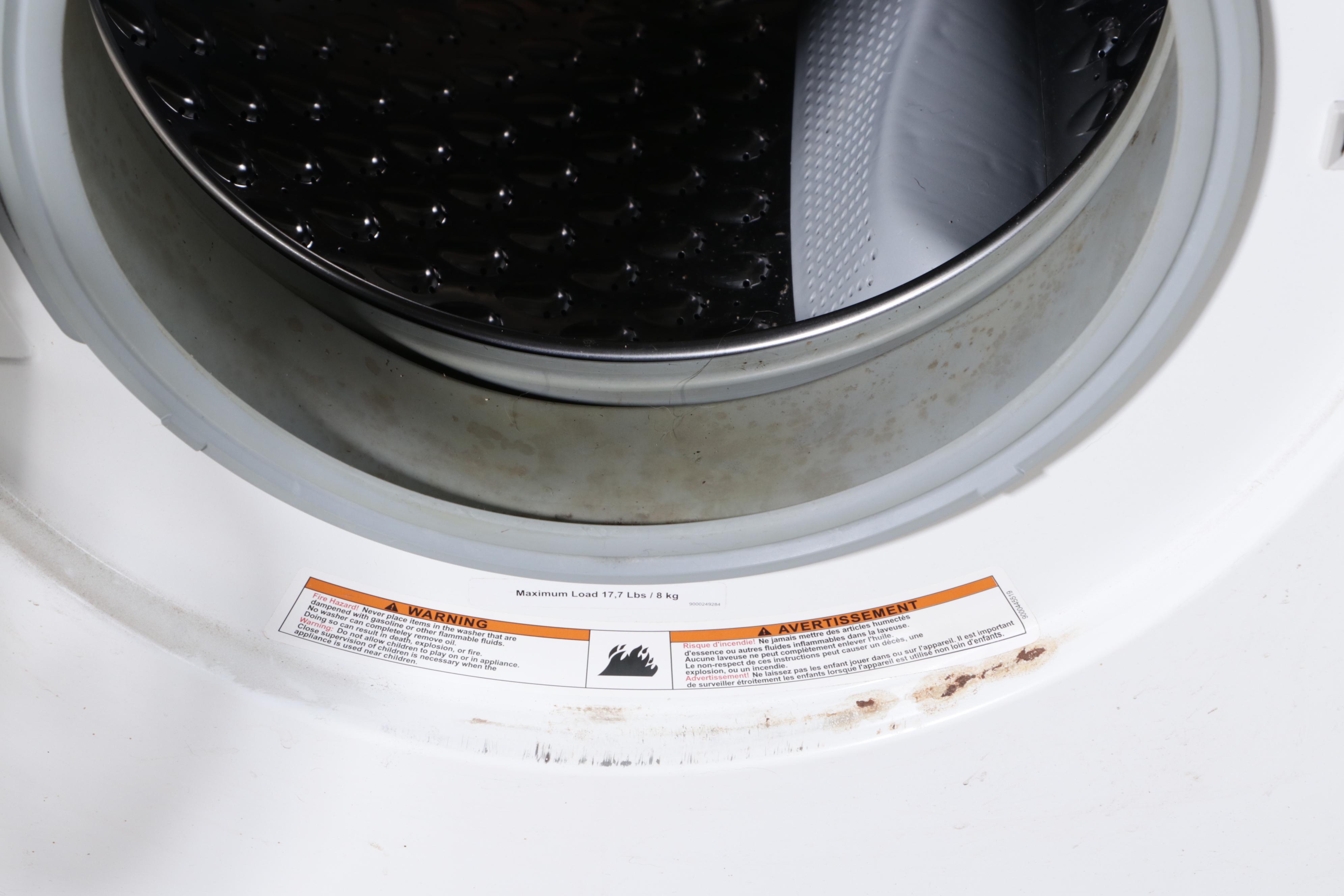 Bosch Axxis White Stacking Washer and Dryer