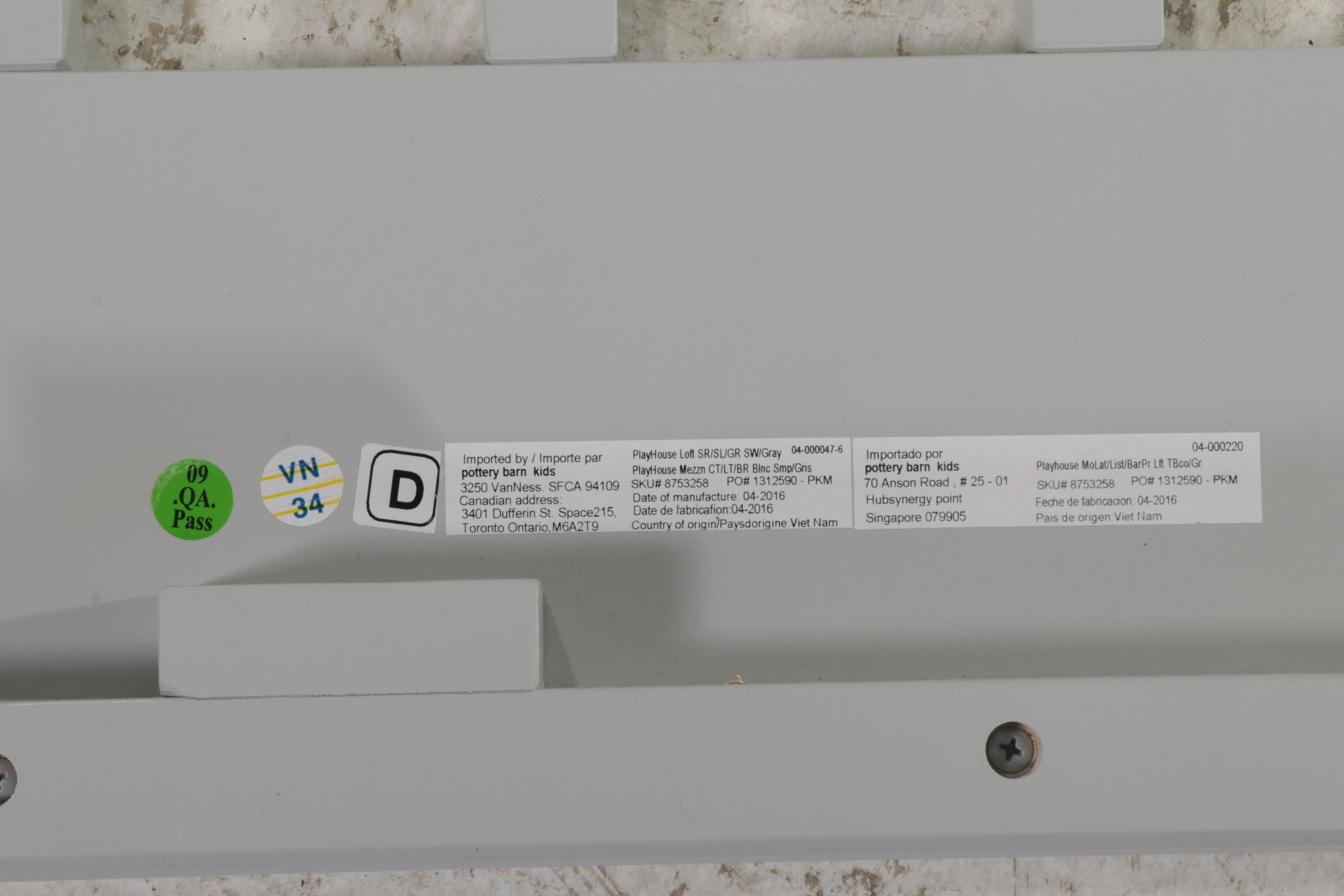 Pottery Barn Kids Playhouse Loft Bed