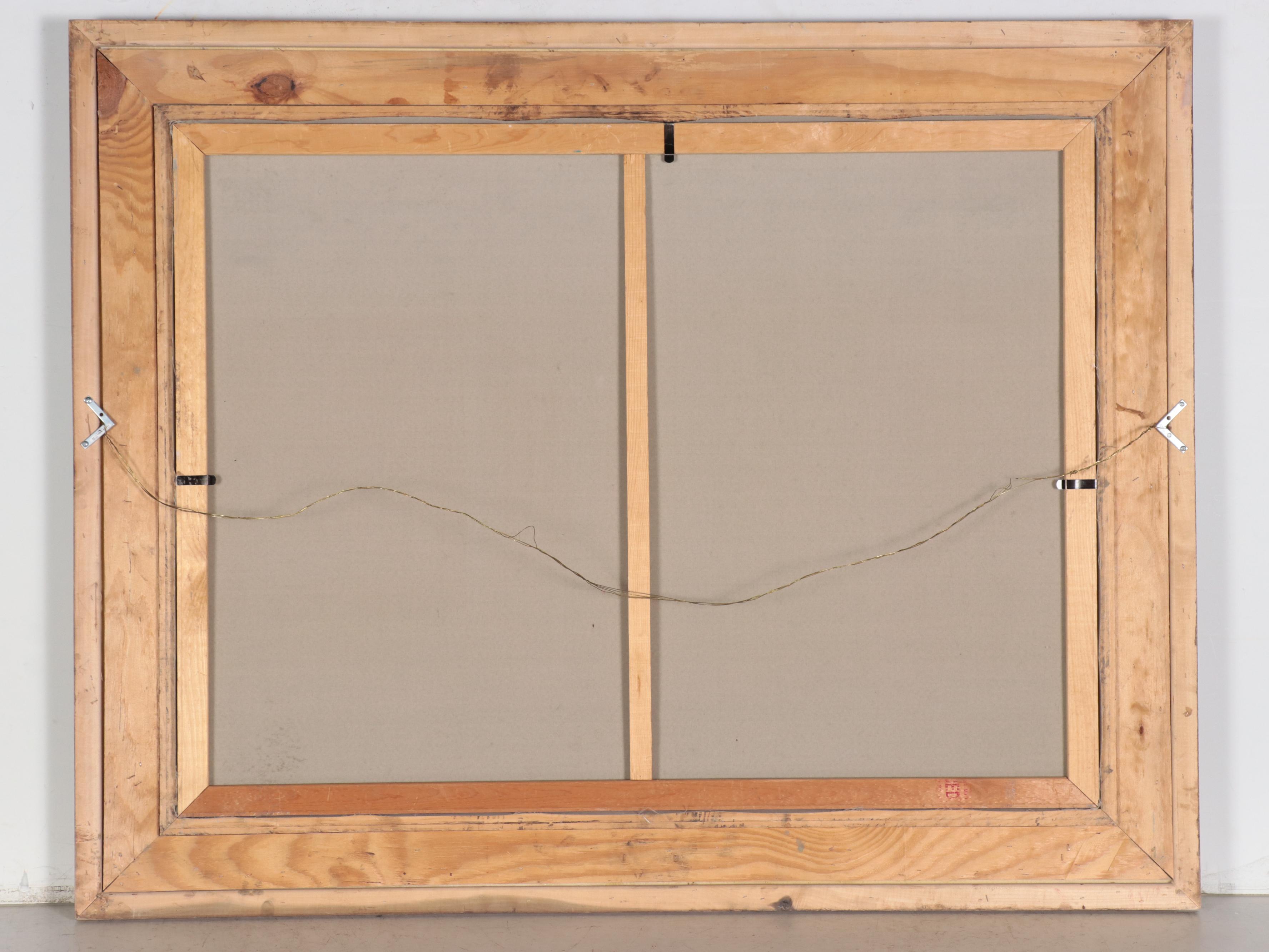 Oil Painting of Italian Street Scene