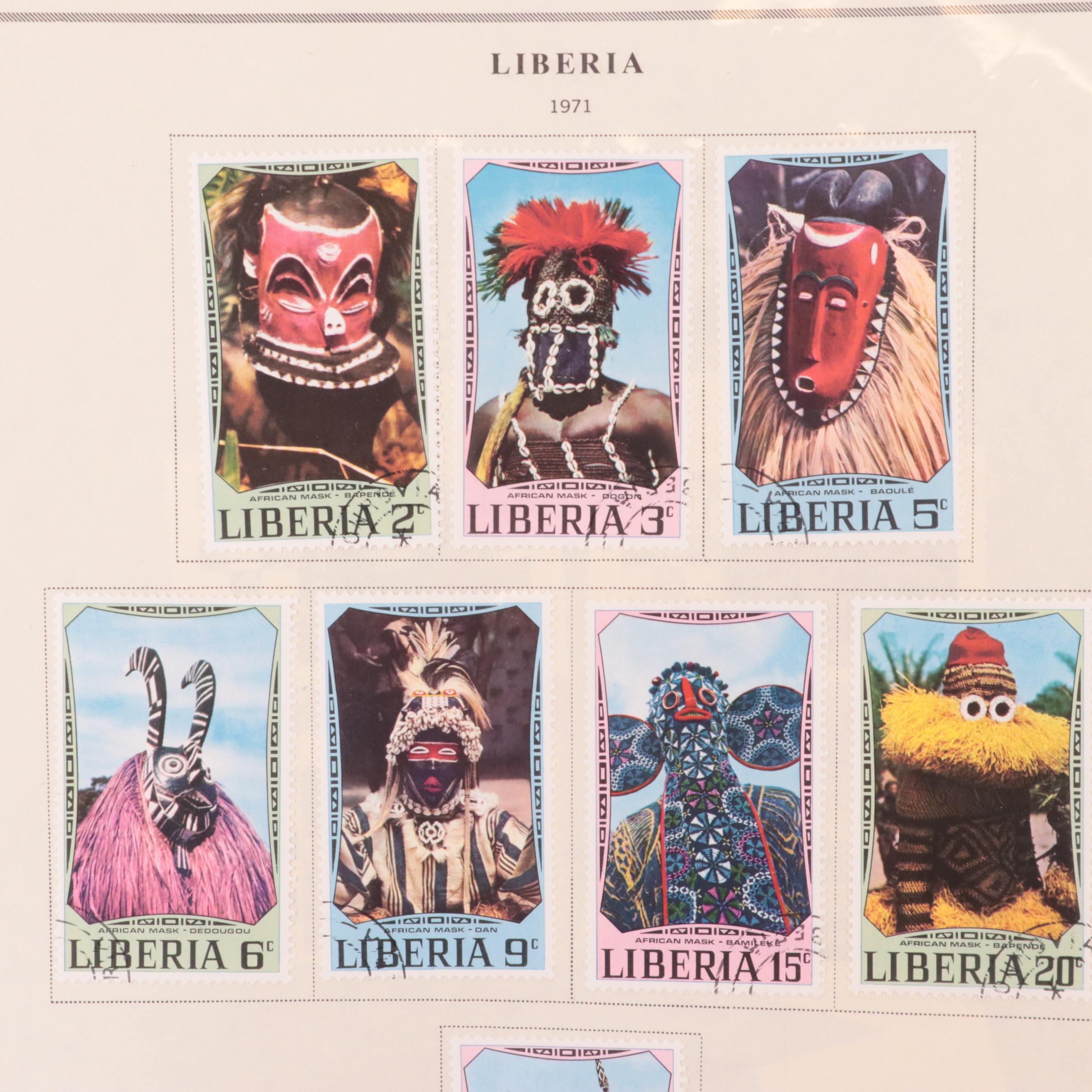 Postage Stamp Collection of World Stamps