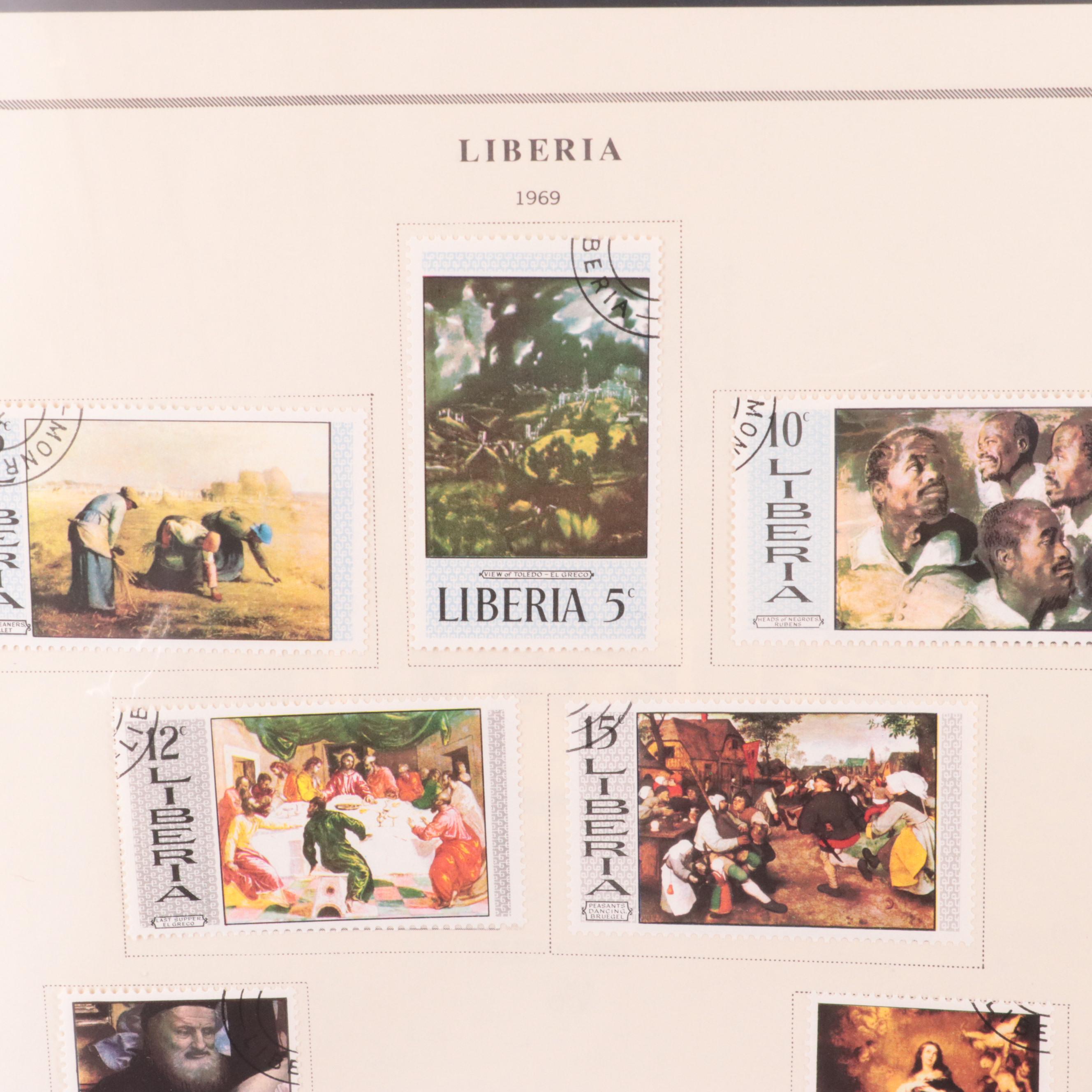 Postage Stamp Collection of World Stamps